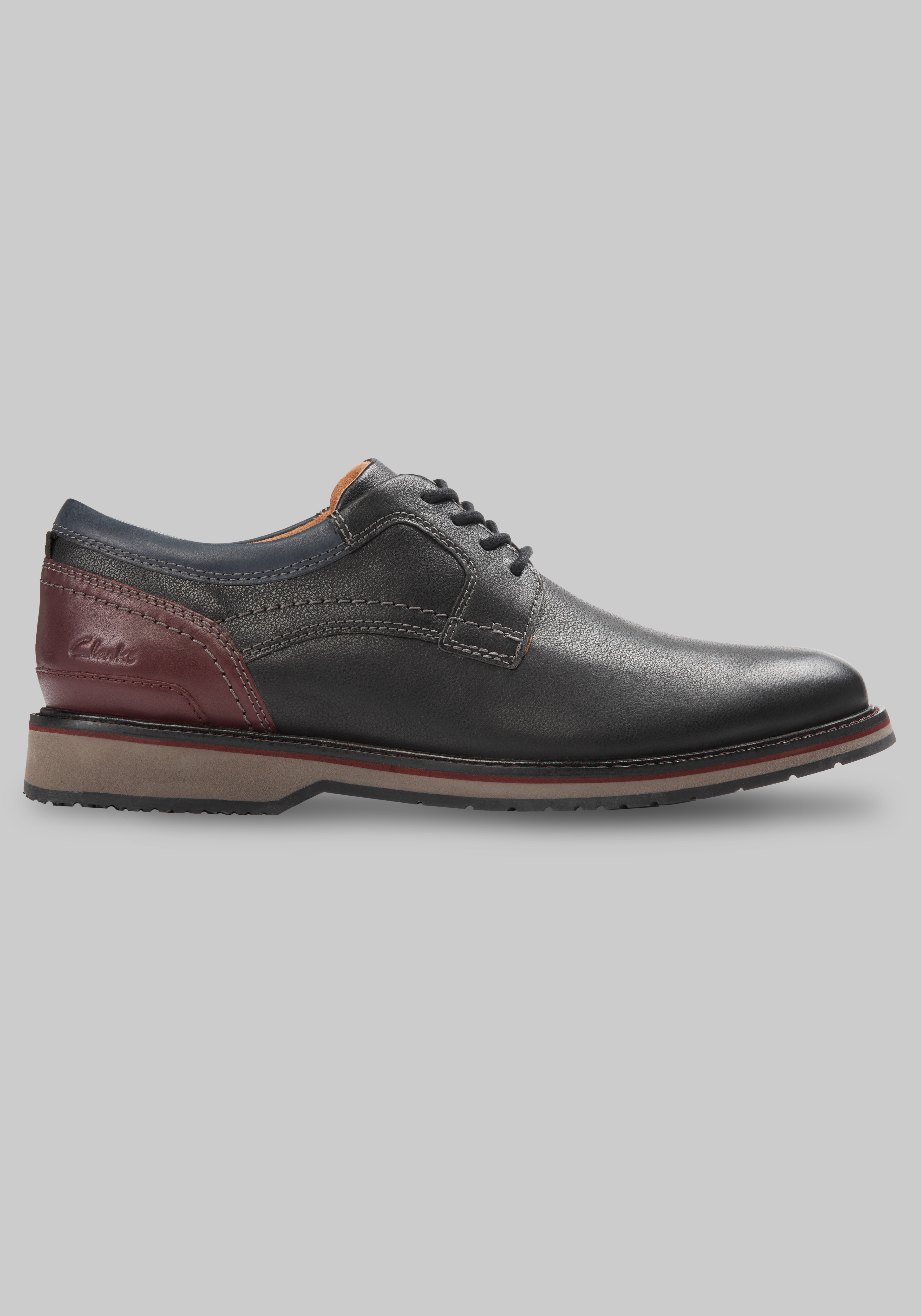 Clarks Monahan Plain Toe Oxfords