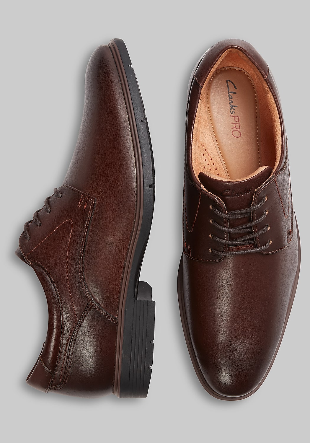 Clarks Eldredge Plain Toe Oxfords