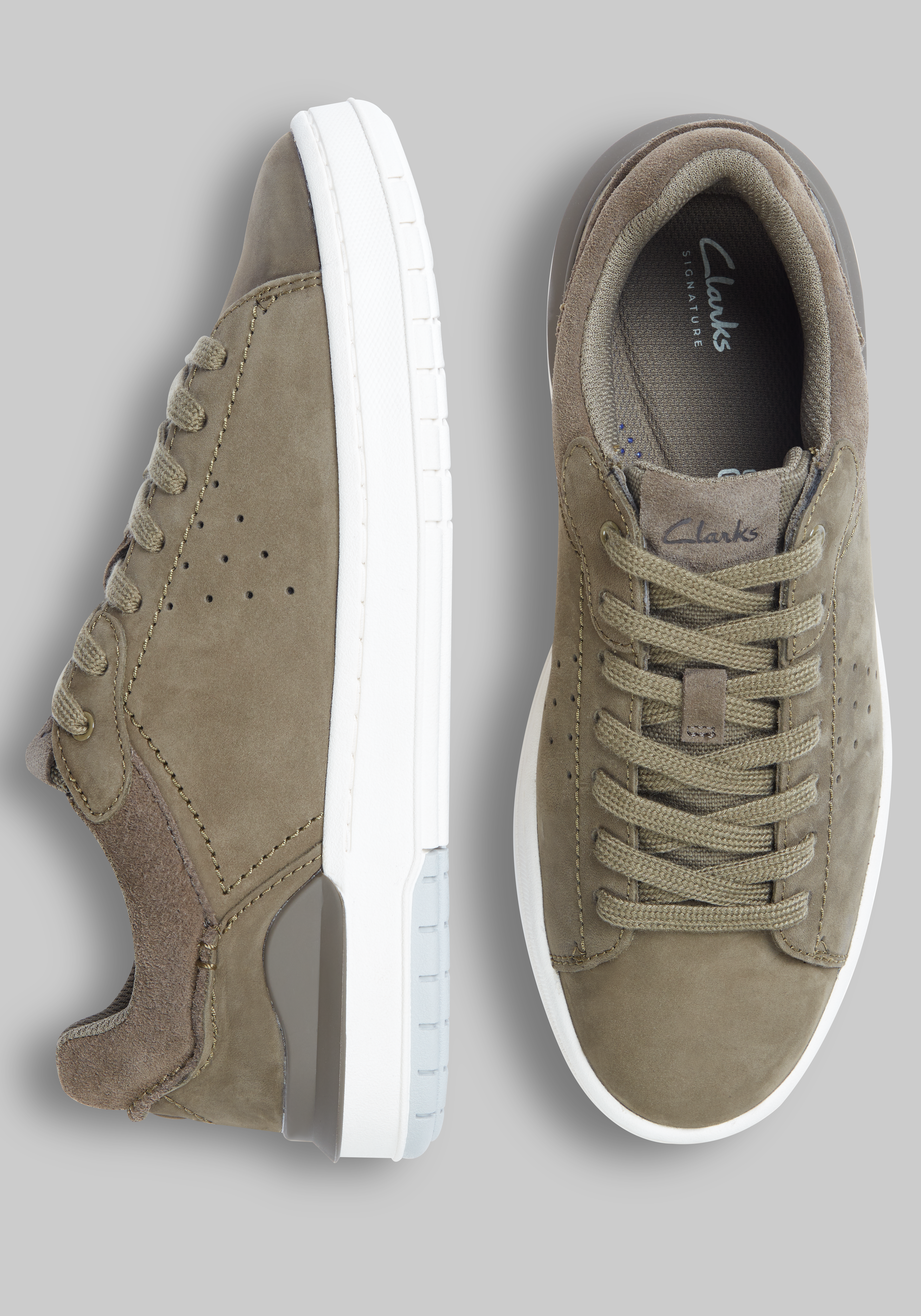 Men's Shoes, Clarks Courtlite 2 Run Sneakers - Jos A Bank