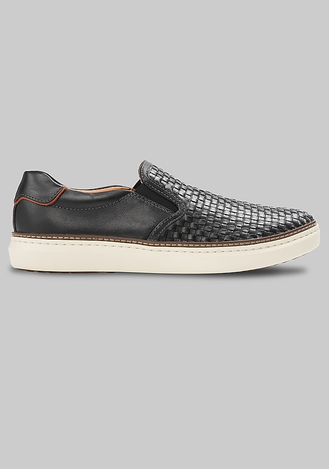 Johnston & Murphy McGuffey 2 Woven Slip-On Shoes - Johnston