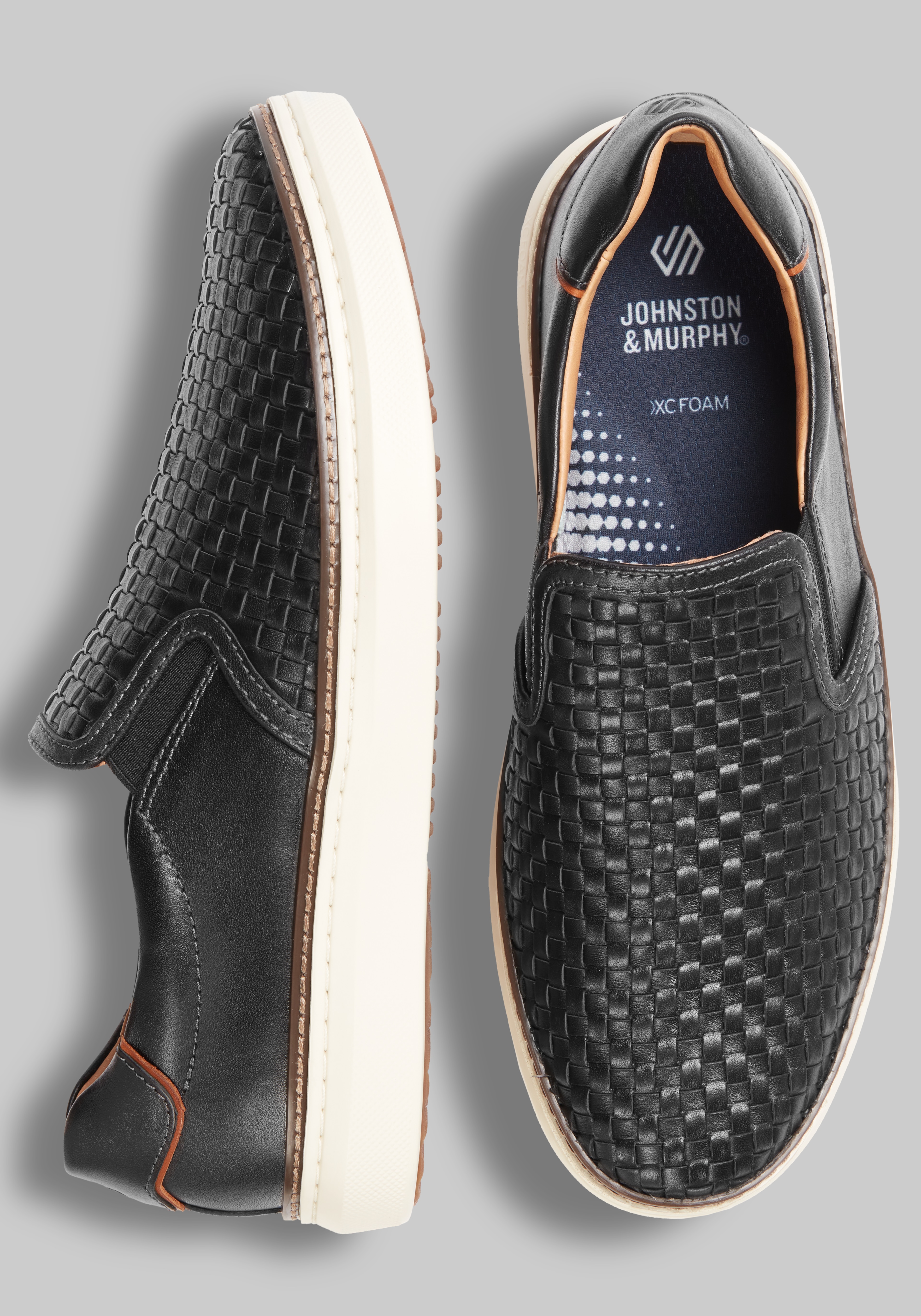 Johnston & Murphy McGuffey 2 Woven Slip-On Shoes