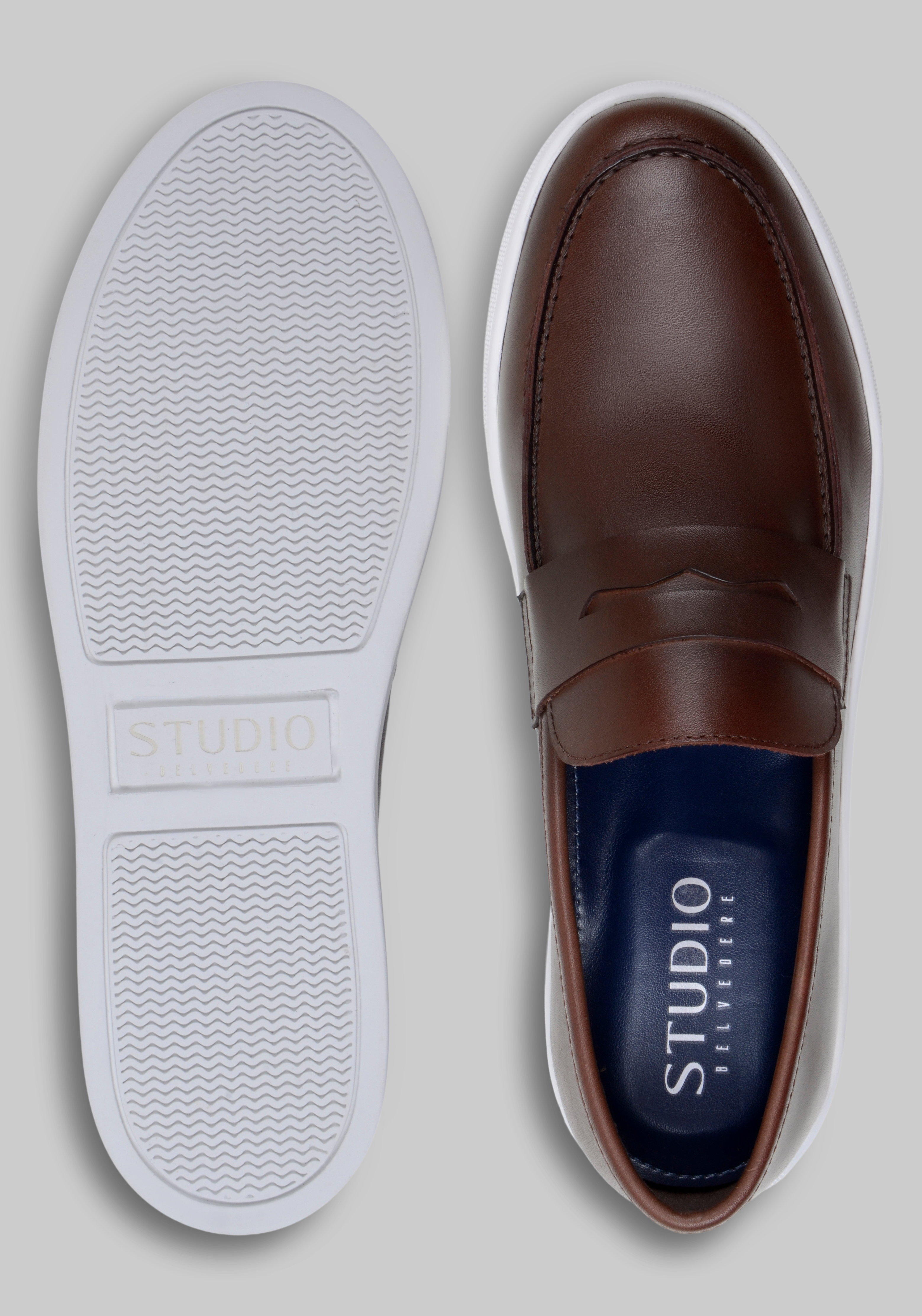 Belvedere Studio Elliot Penny Loafers