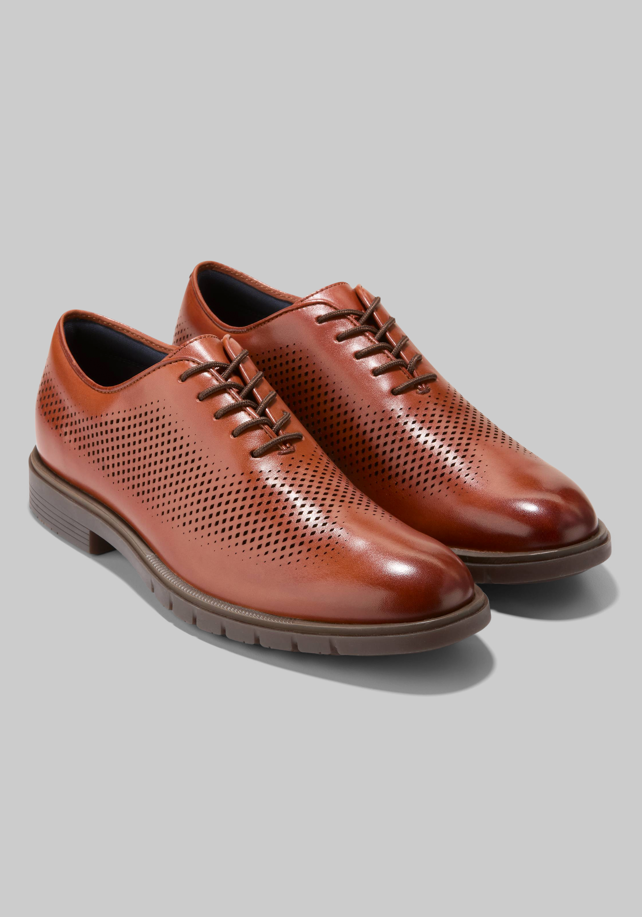 Men's New!, Cole Haan Grandflex Laser Dress Oxfords - Jos A Bank