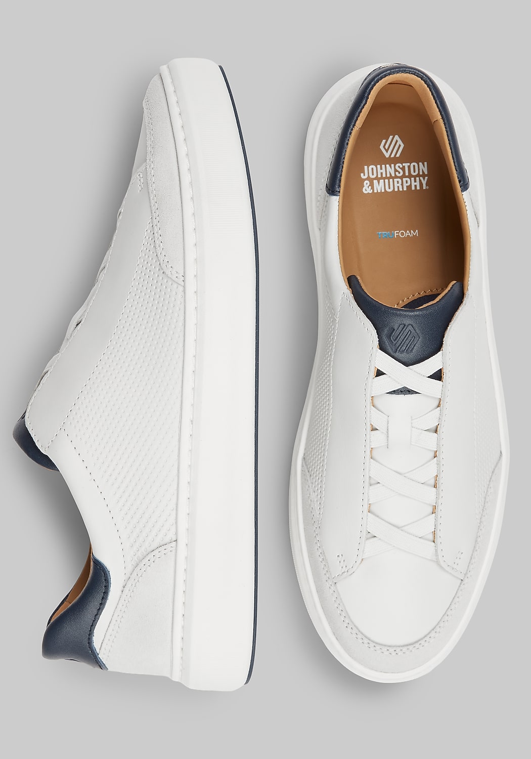 Johnston & Murphy Anders Stretch Lace Sneakers