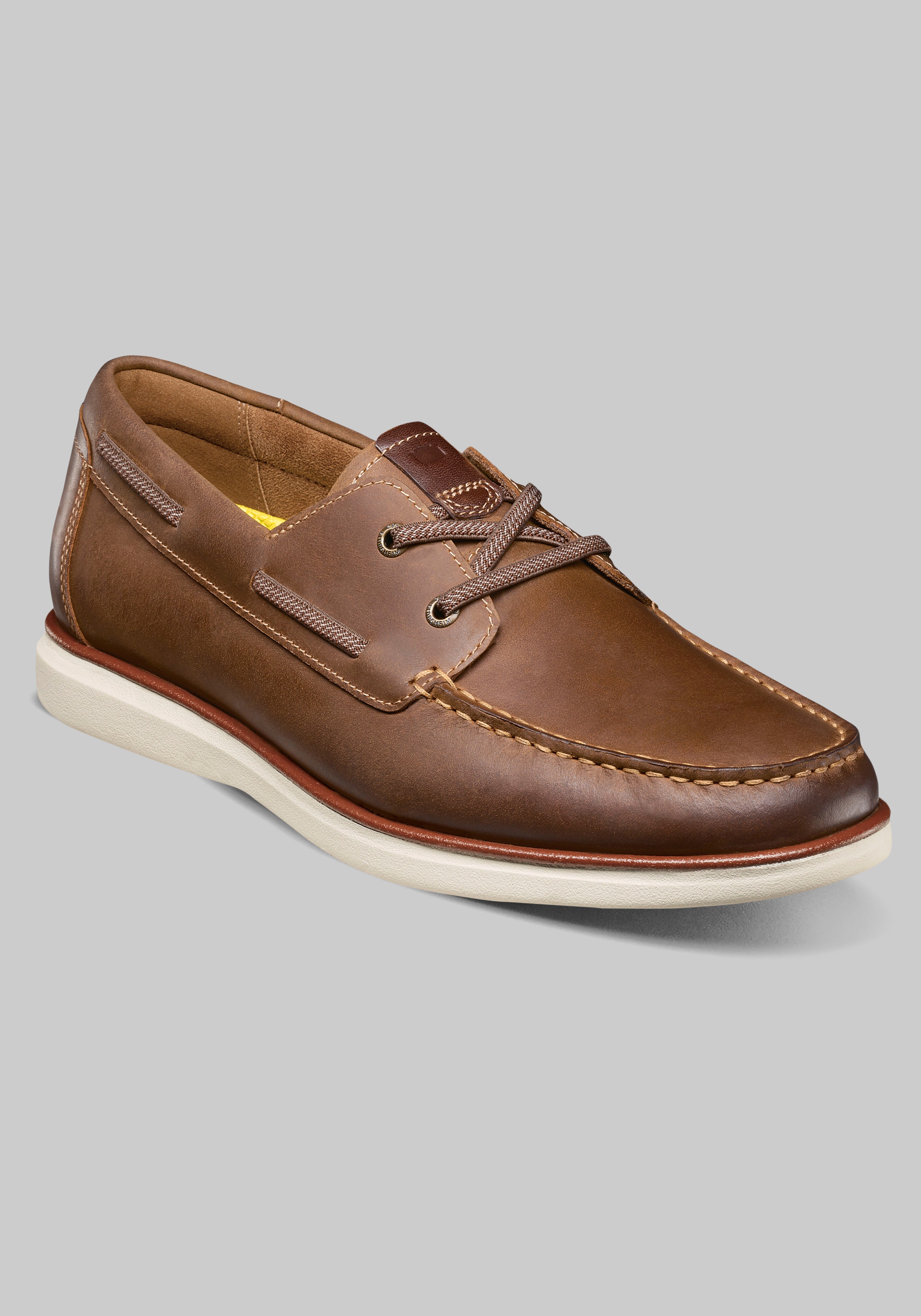 Florsheim Tropics Elastic Lace Moc Toe Boat Shoes