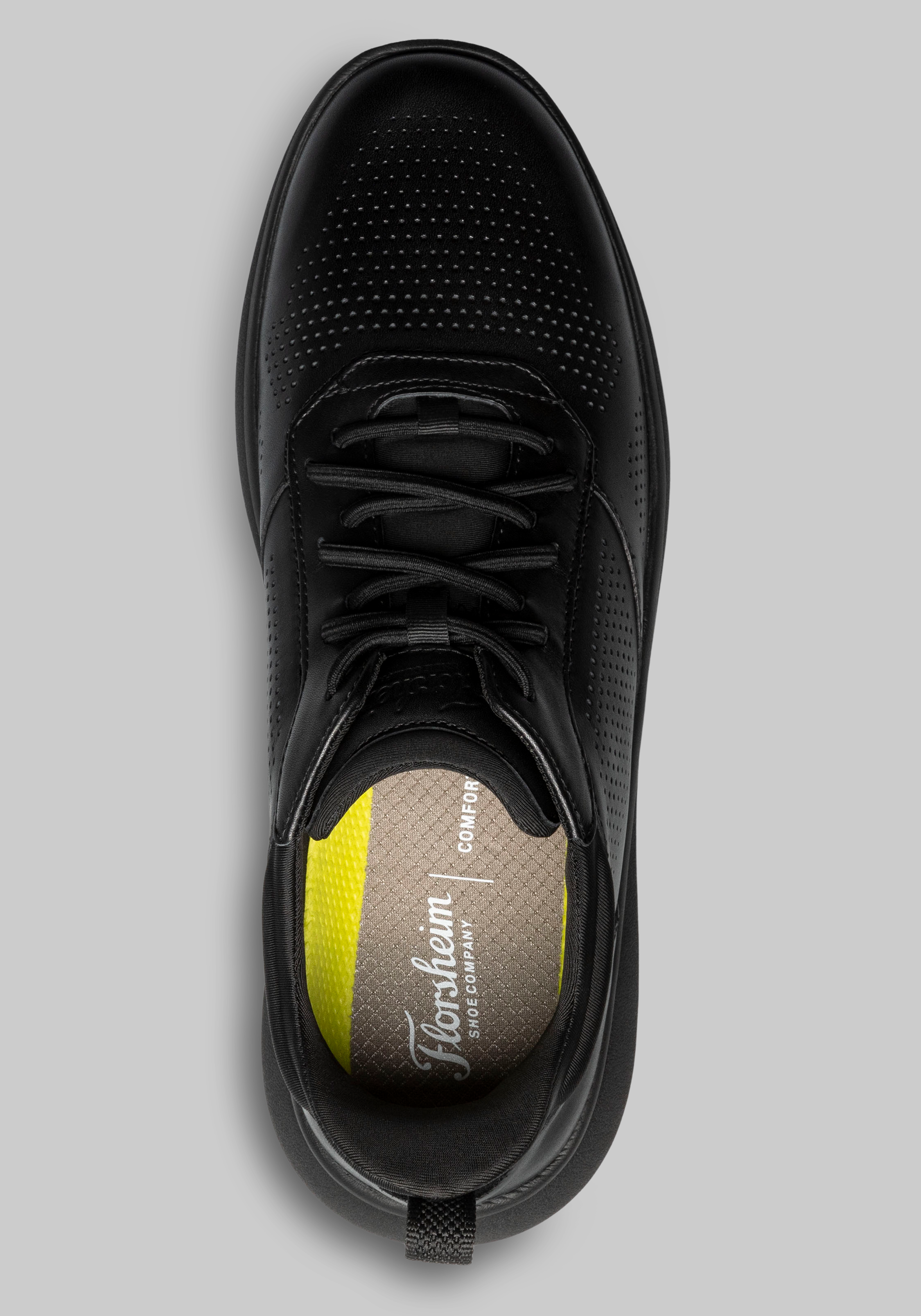 Florsheim Fleet Perforated Toe Elastic Lace Sneakers