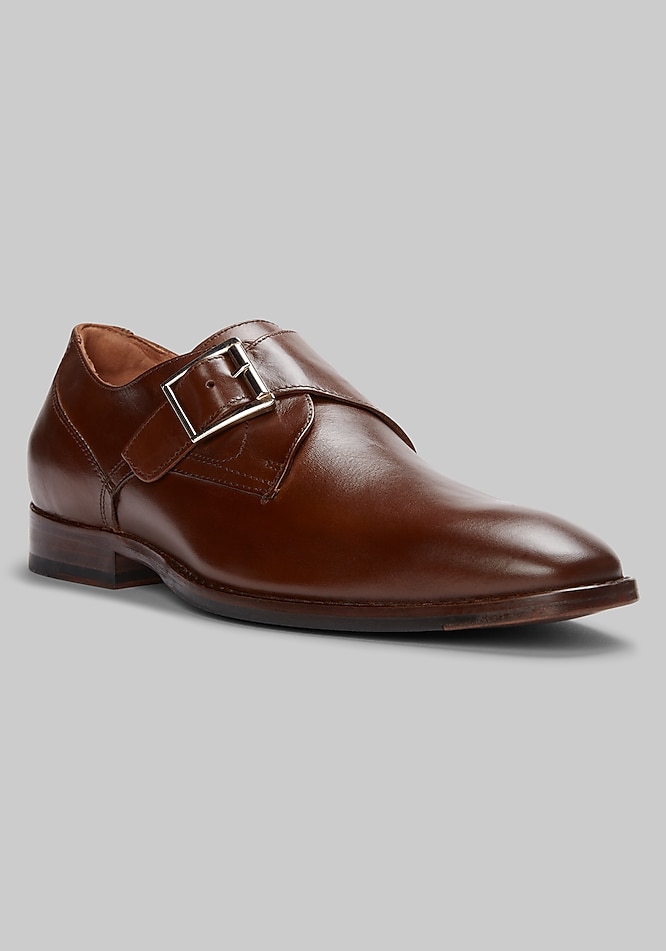 Johnston & Murphy Richland Monk Strap Shoes - Johnston & Murphy