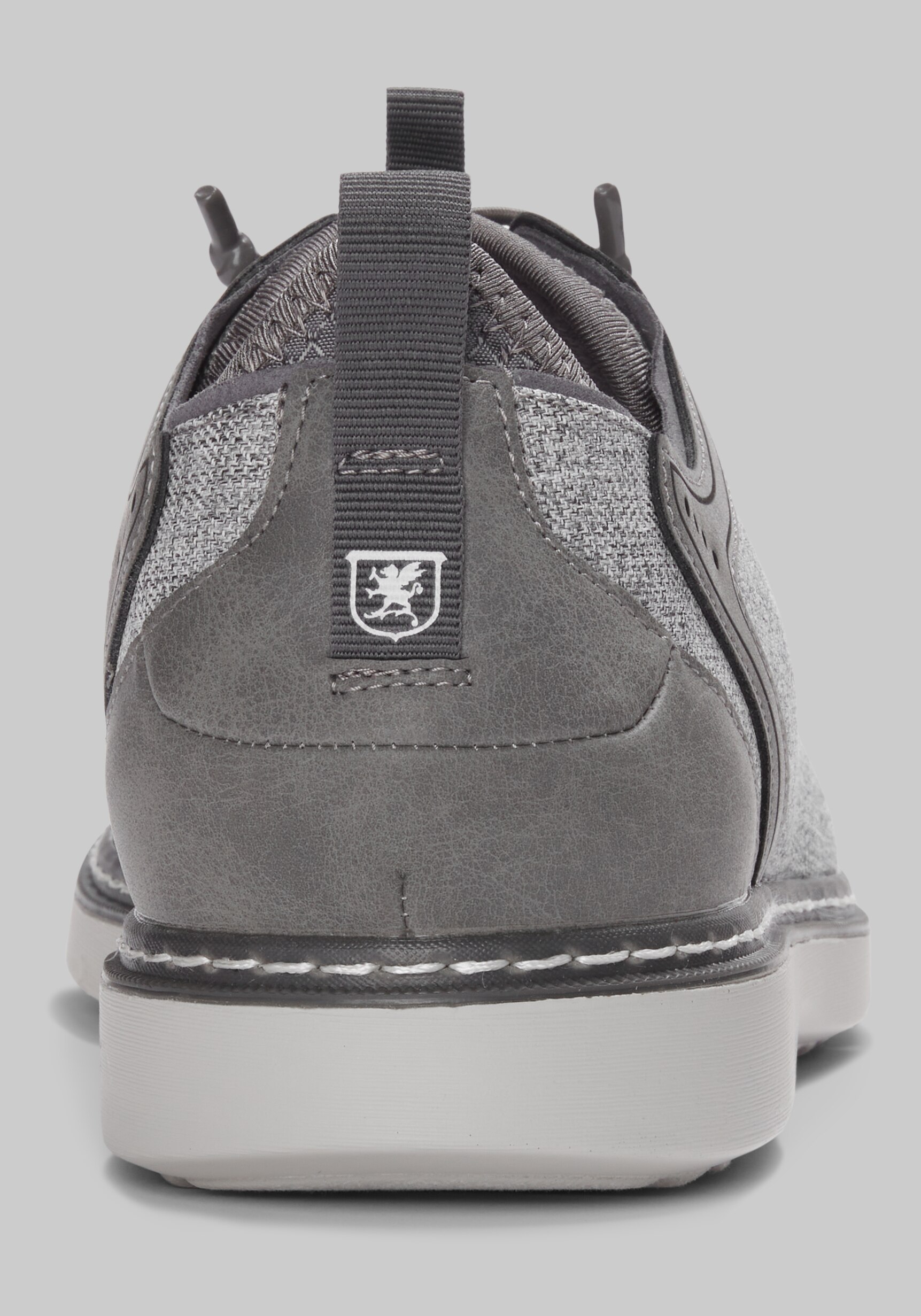 Stacy Adams Scanlan Plain Toe Elastic Lace-Up Shoes