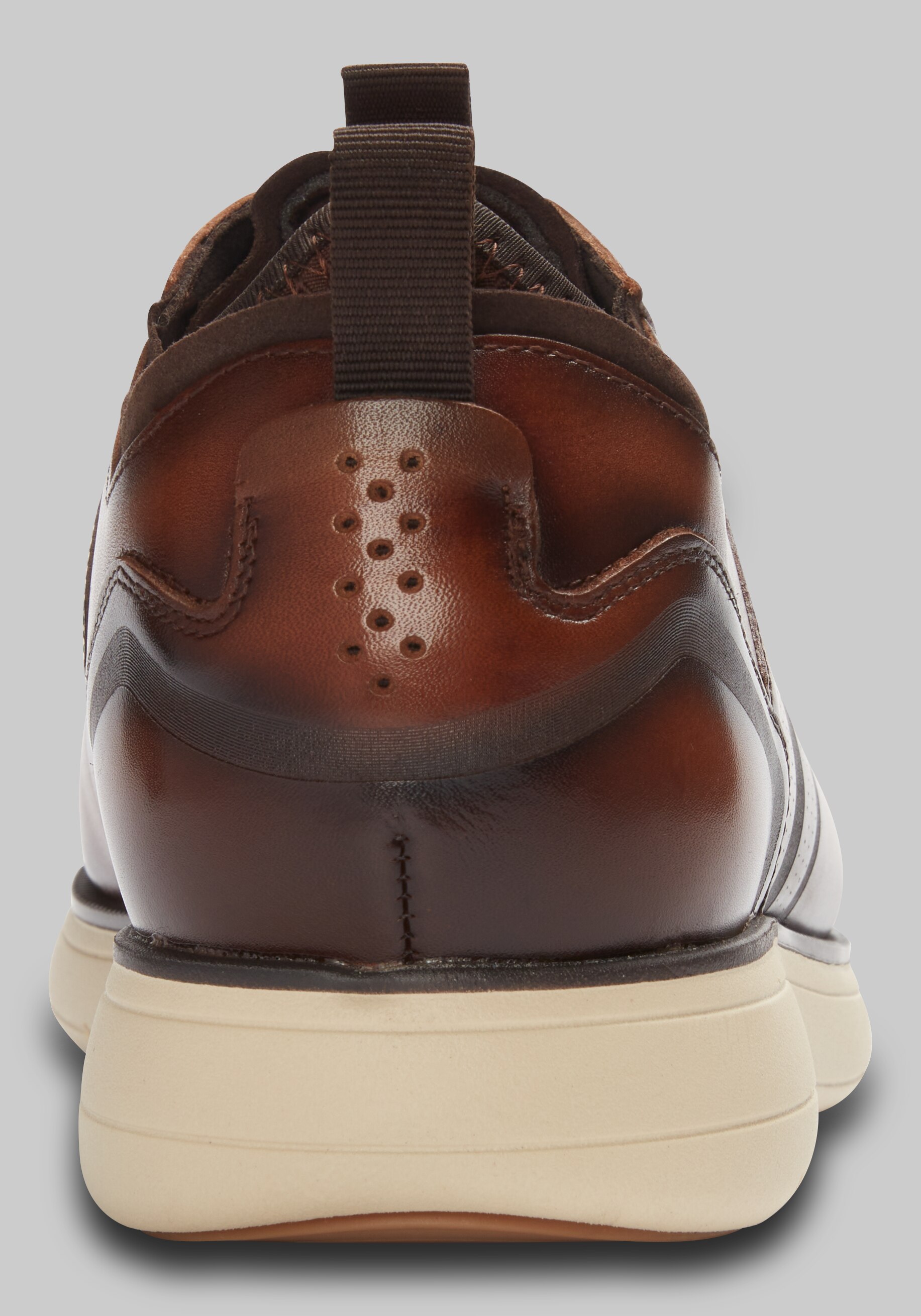 Stacy Adams Edgewood Elastic Lace Wingtips