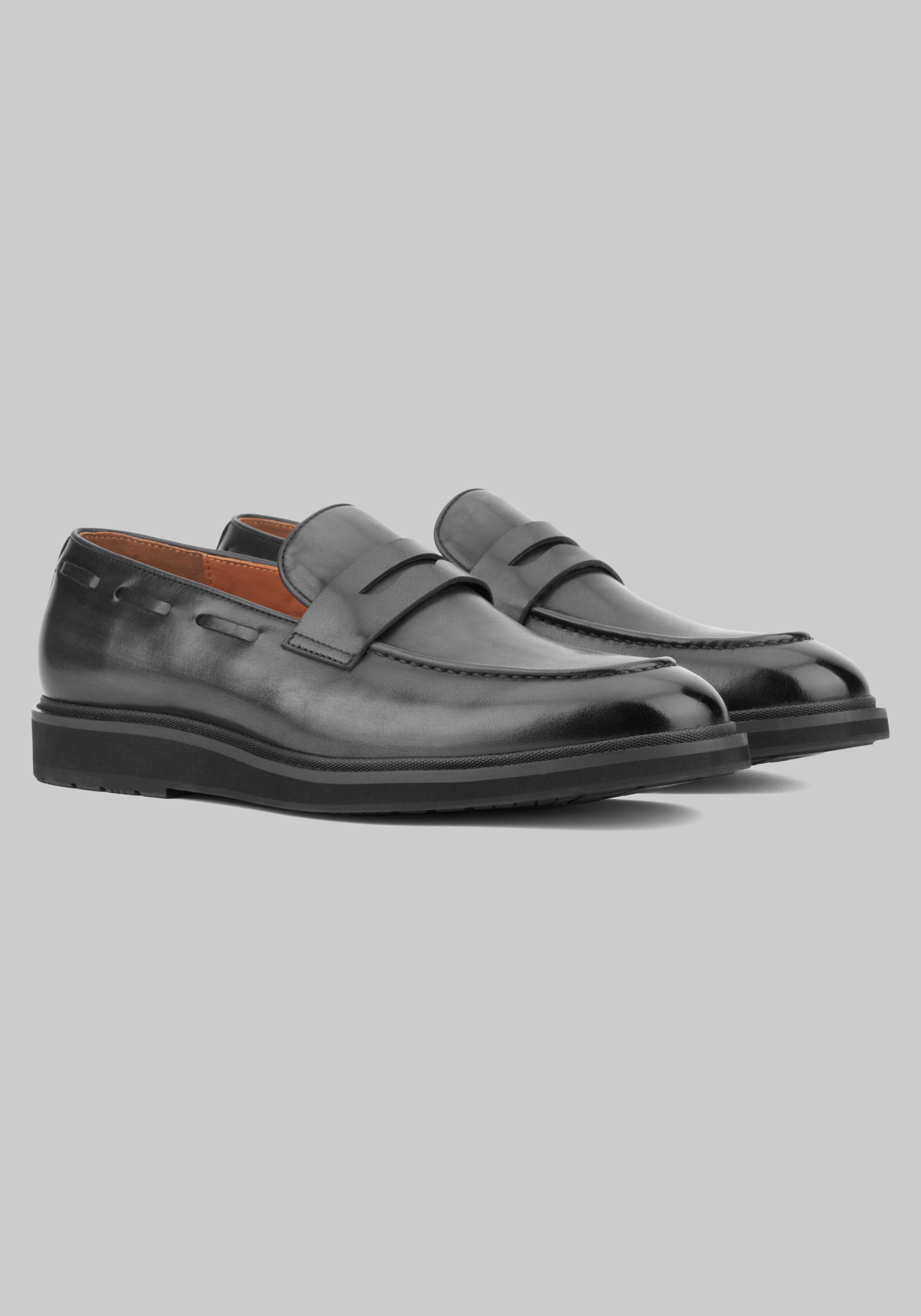 Men's Shoes, Vintage Foundry Dwight Dress Penny Loafers - Jos A Bank