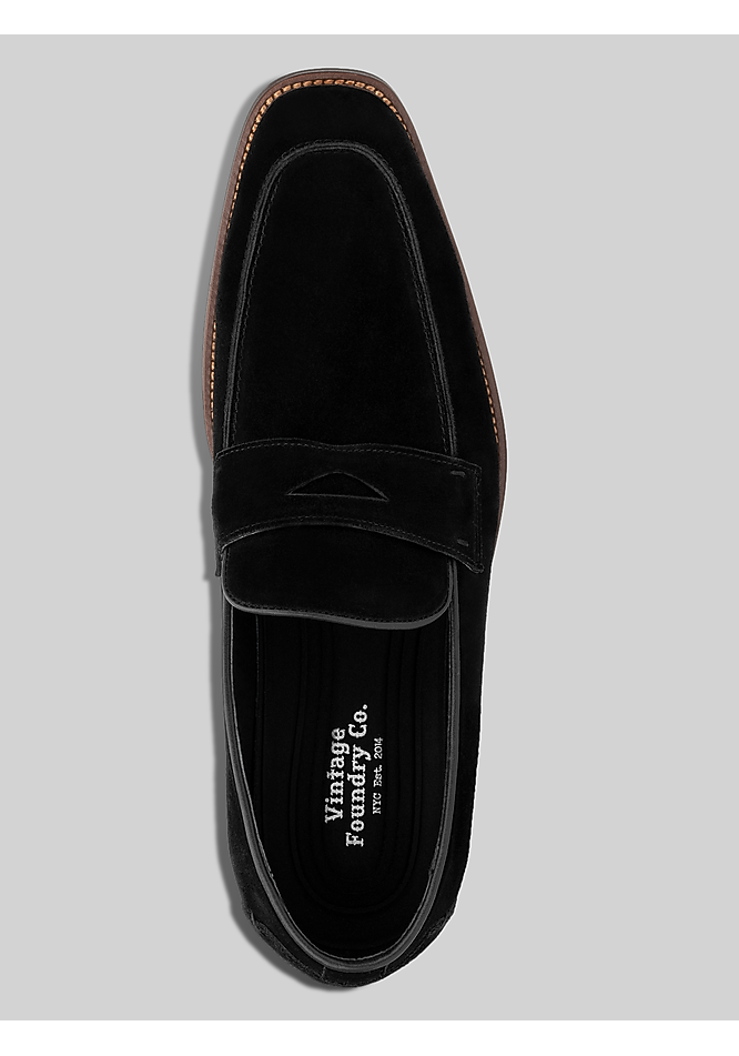 Vintage Foundry Davis Moc Toe Penny Loafers - Mens Clothing  display picture 3