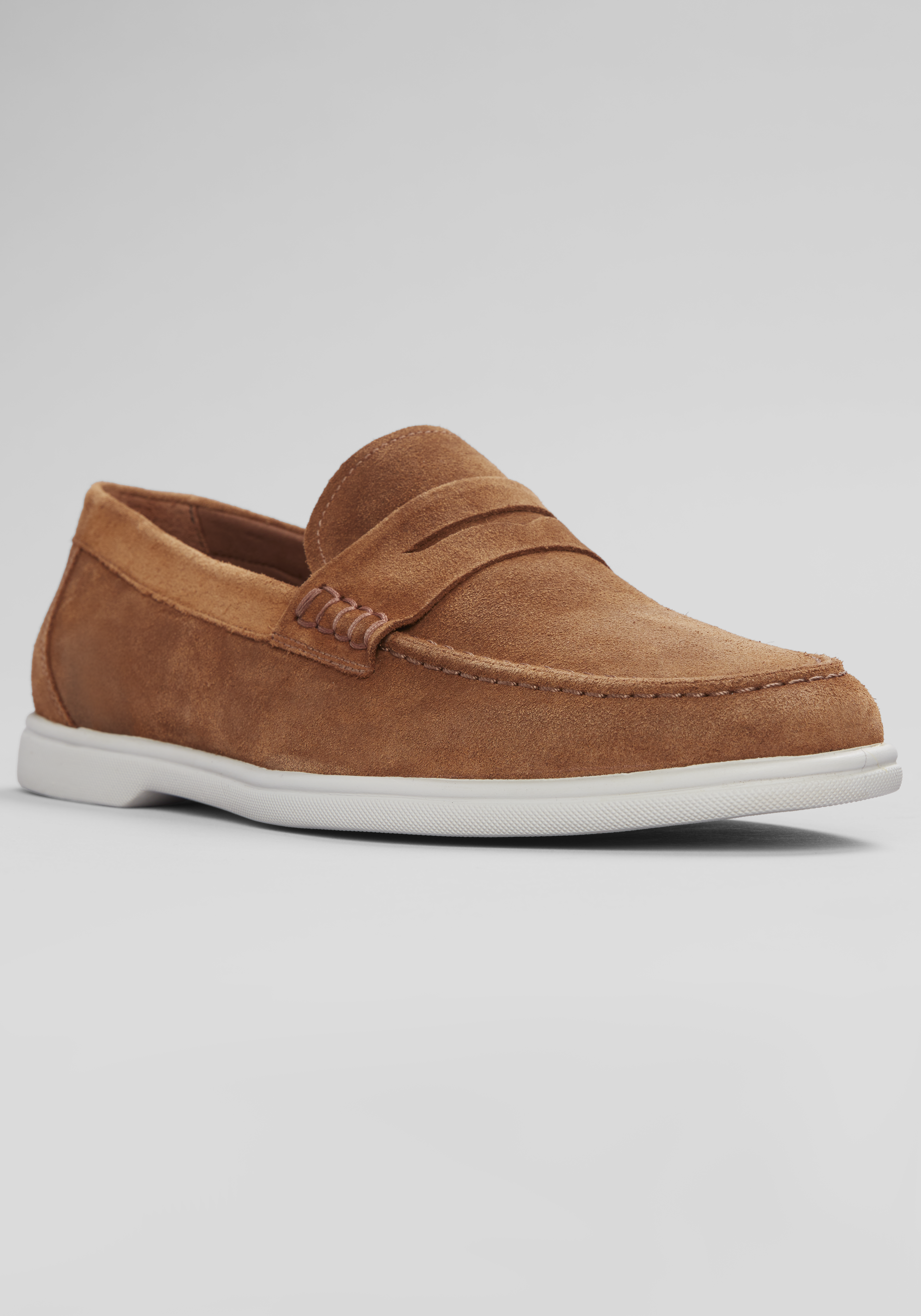 Belvedere Niko Suede Hybrid Penny Loafers