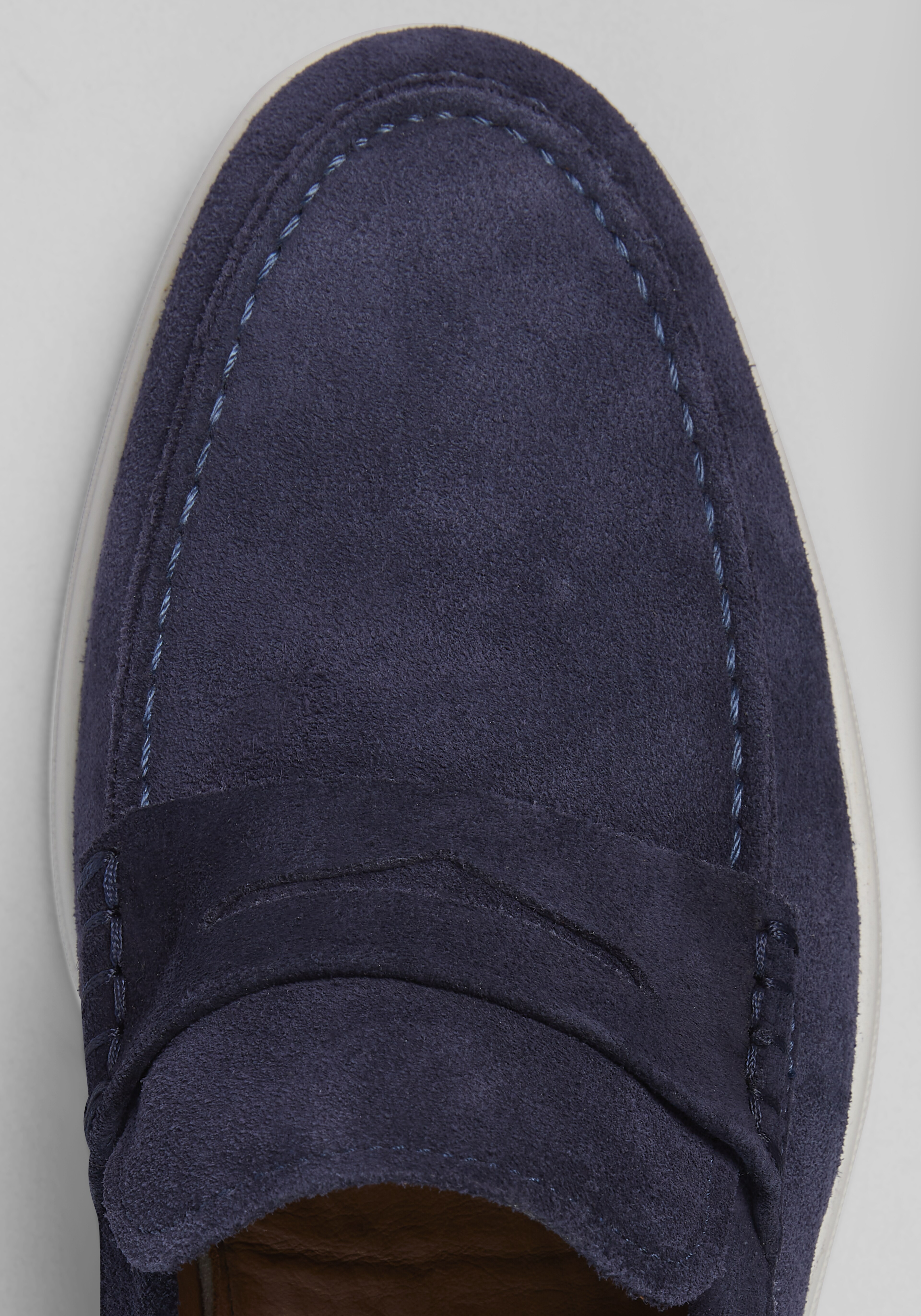 Belvedere Niko Suede Hybrid Penny Loafers