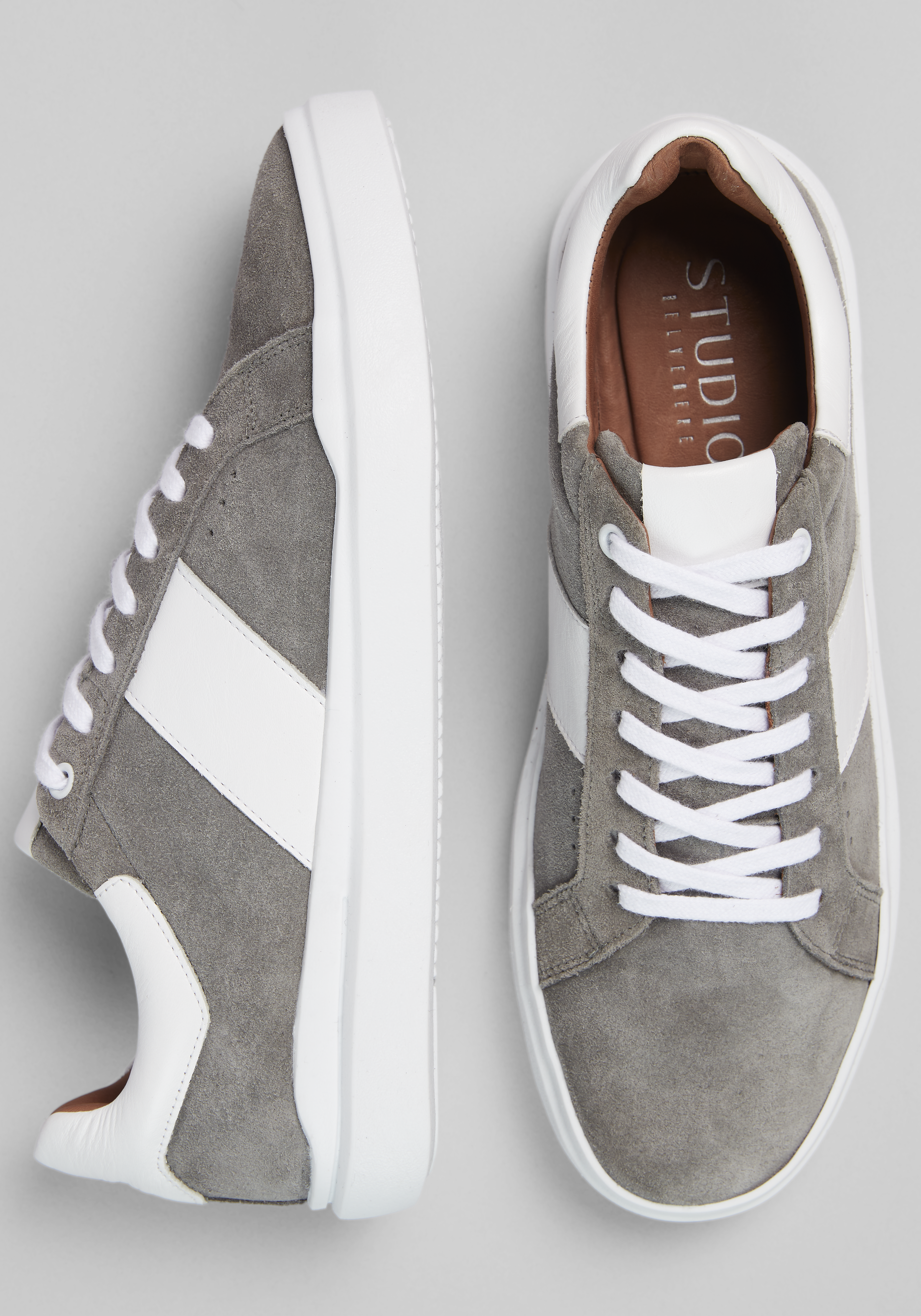 Men's Shoes, Belvedere Olivier Sneakers - Jos A Bank