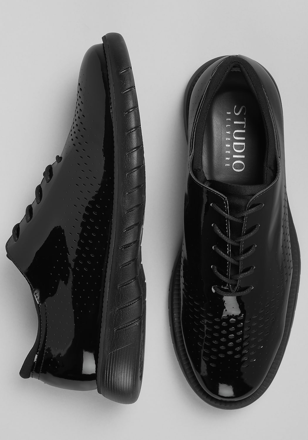 Belvedere Maxim Polished Formal Sneakers