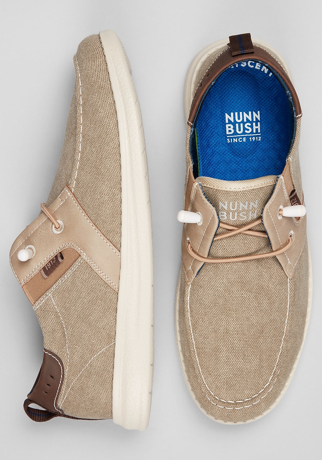 Nunn Bush Brewski Moc Toe Slip-On Shoes
