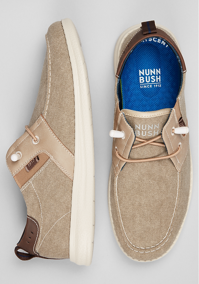 Nunn Bush Brewski Moc Toe Slip-On Shoes - Mens Clothing 