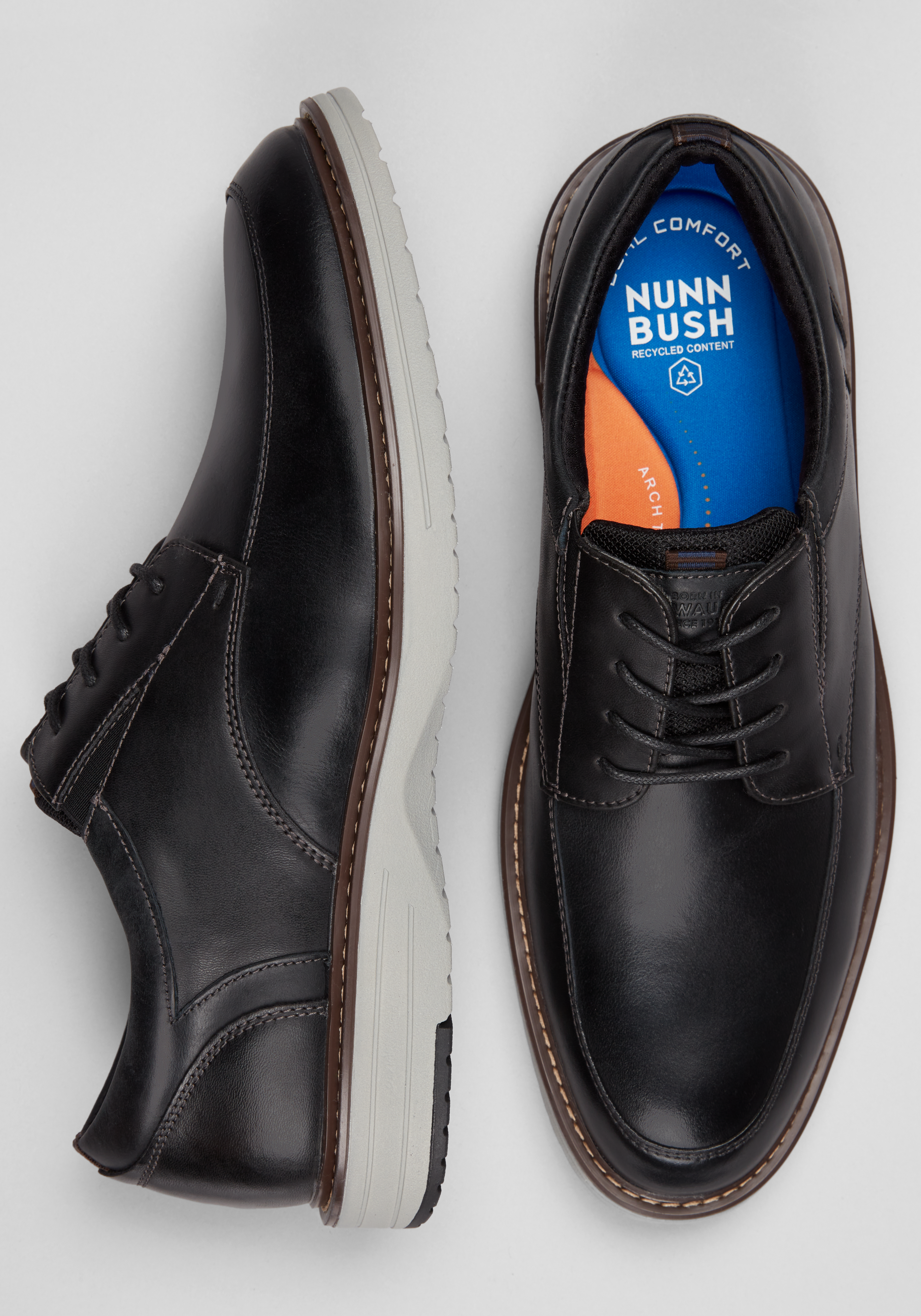 Nunn Bush Griff Moc Toe Oxfords