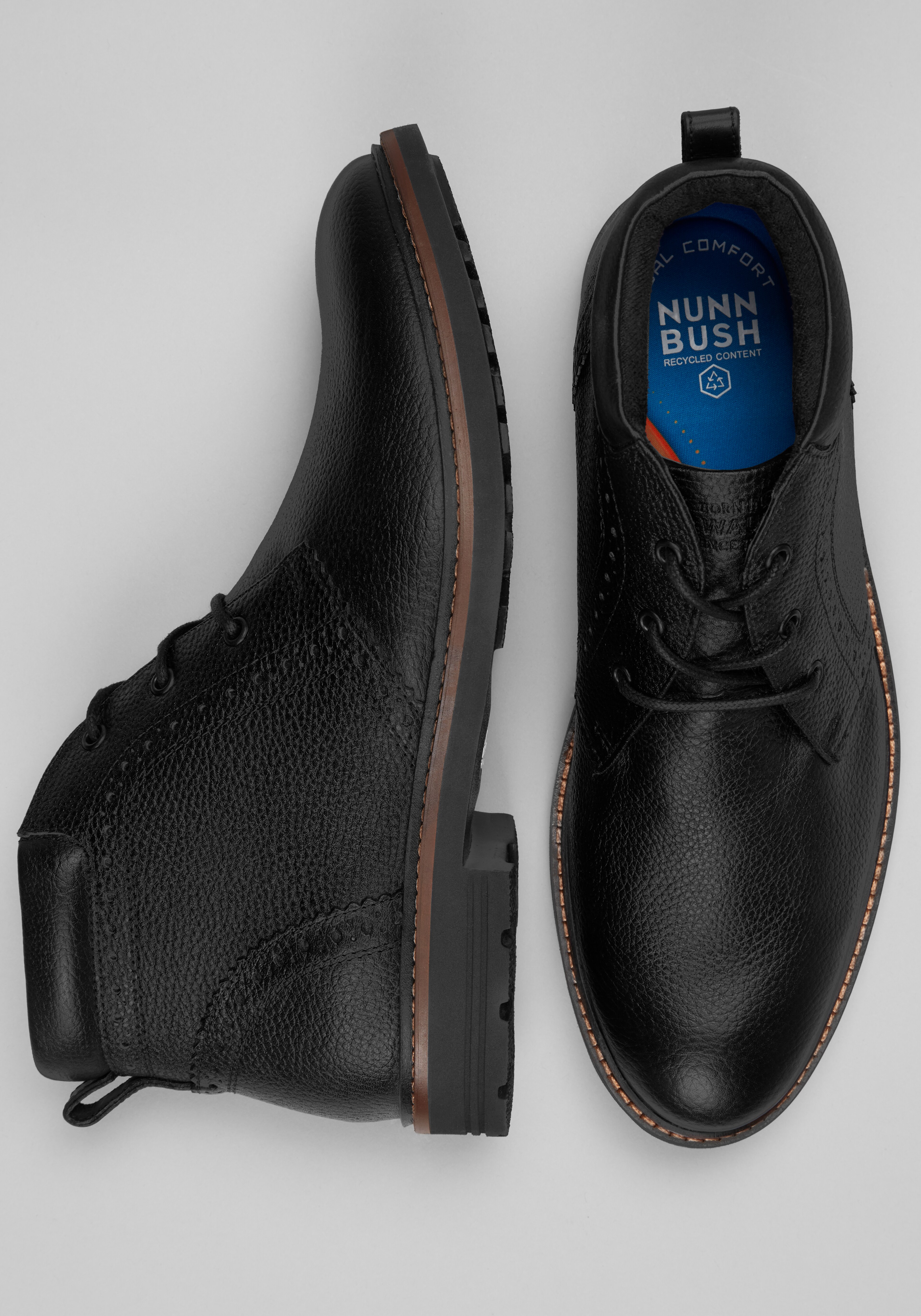 Nunn Bush Ozark II Plain Toe Chukkas