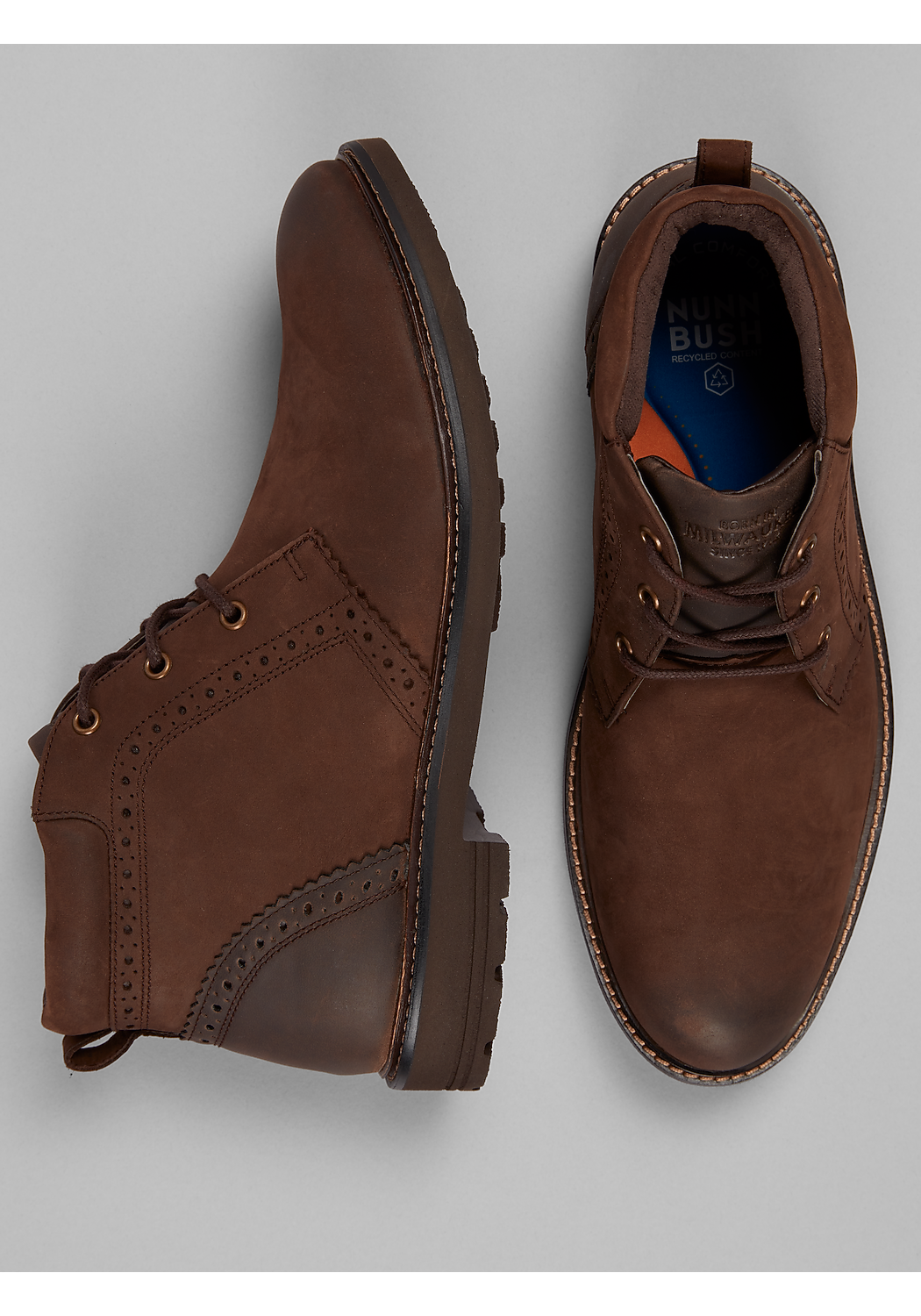 Nunn Bush Ozark II Plain Toe Chukkas