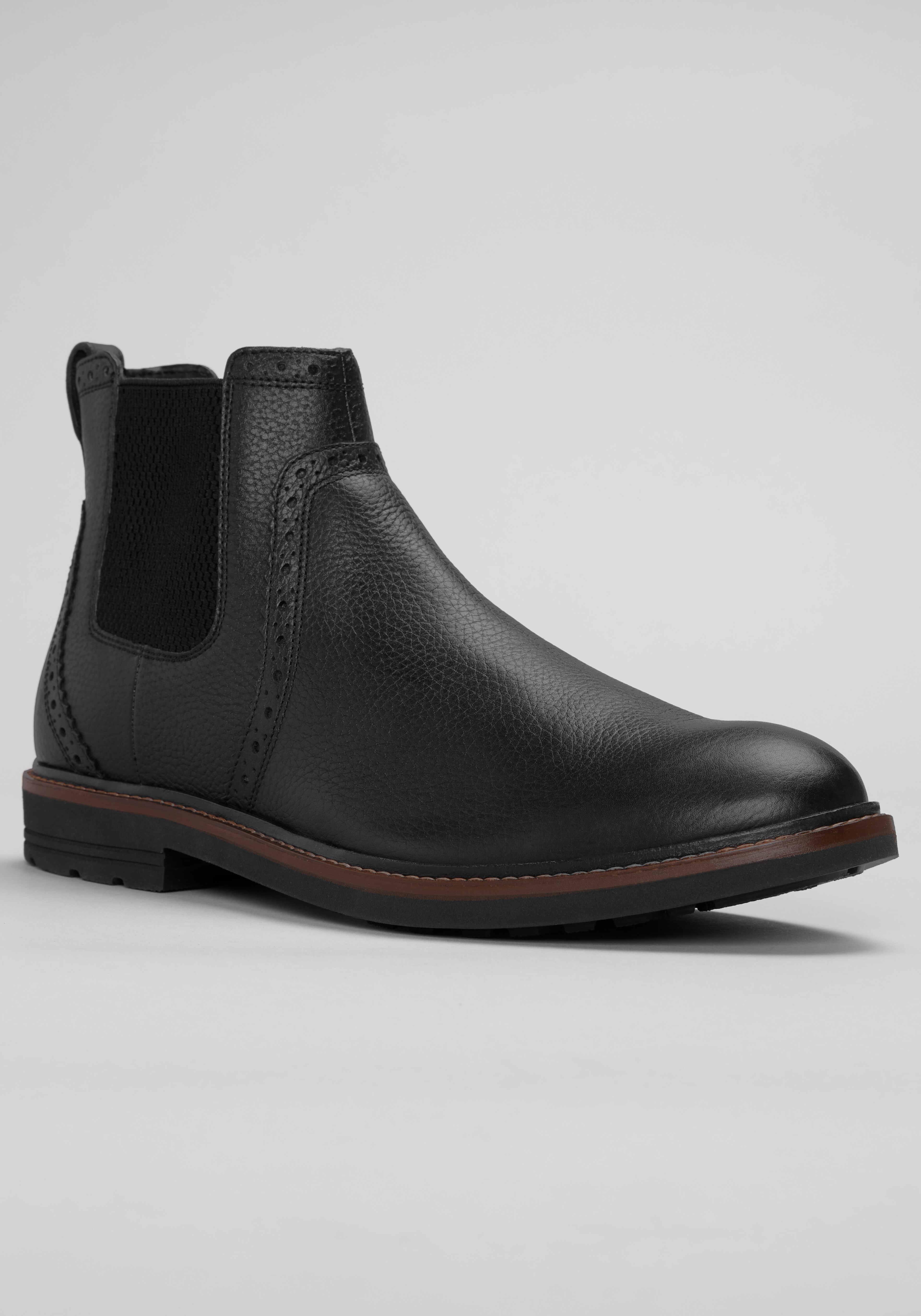 Nunn Bush Otis II Plain Toe Chelsea Boots