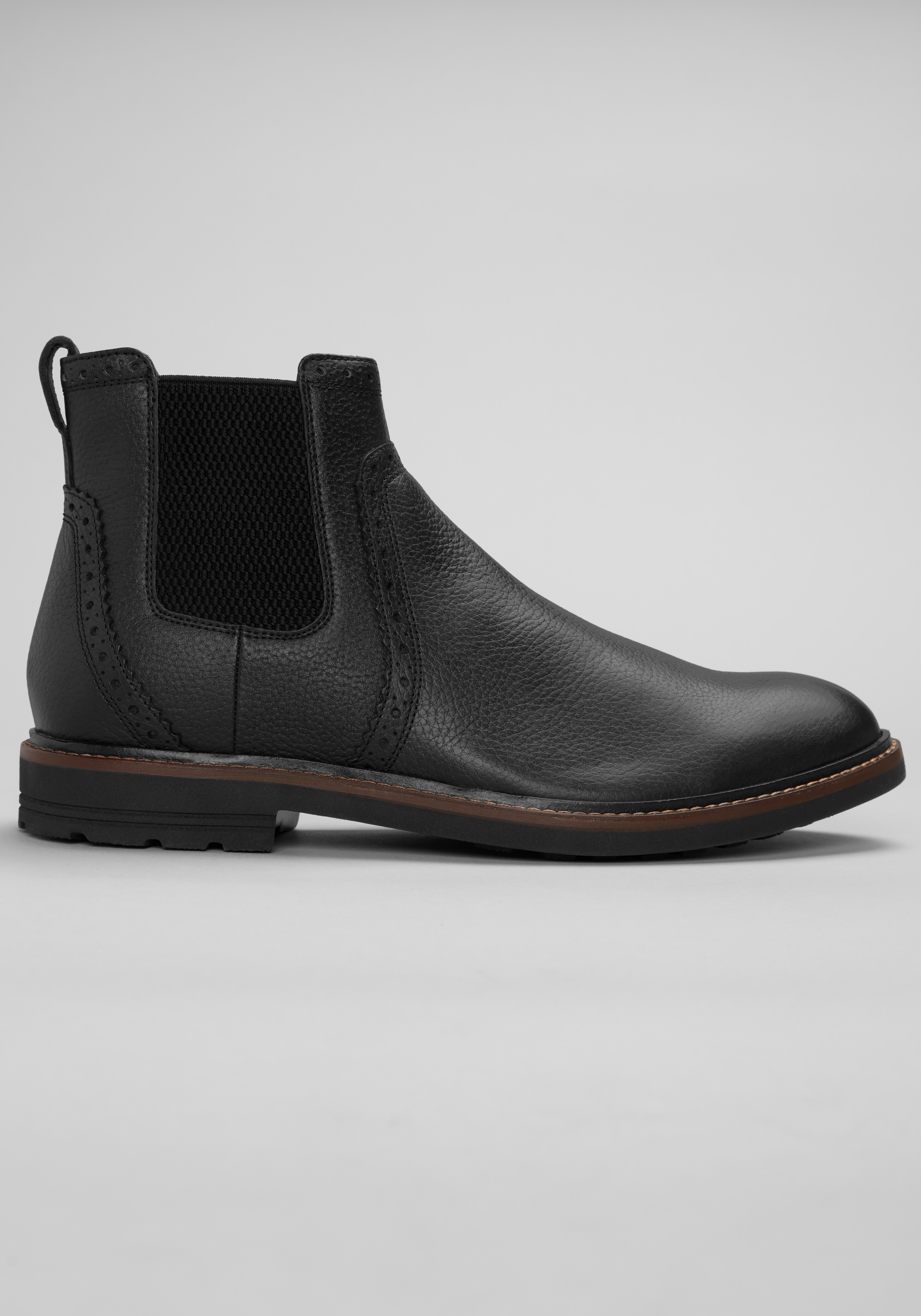 Nunn Bush Otis II Plain Toe Chelsea Boots