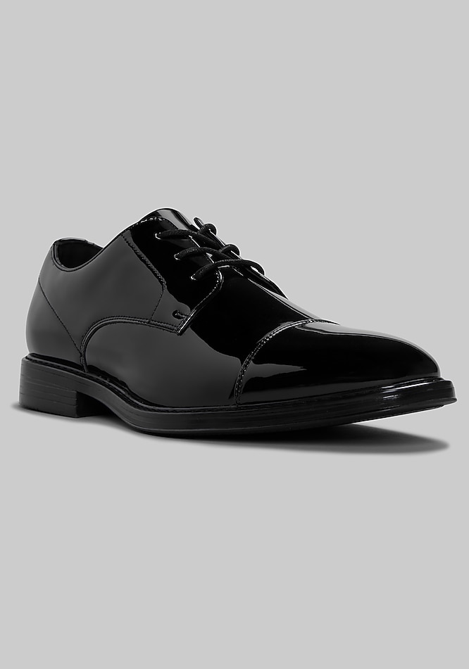 nunn bush black dress shoes Nunn Bush Chase Work Men's Plain Toe Oxford Shoes, Size: 8 Wide, Black