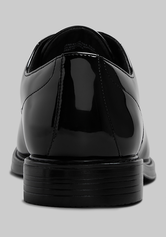 Nunn Bush Shoes Mens Oxford Dress Flex Black Patent Leather Cap Toe Lace Up 8 Nunn Bush Men main image 3