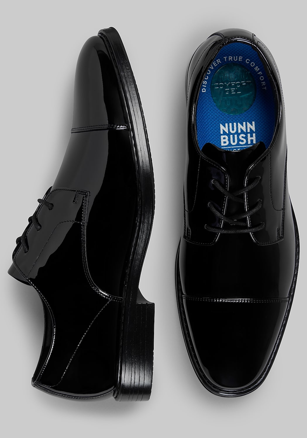 Nunn Bush Centro Flex Formal Cap Toe Oxfords