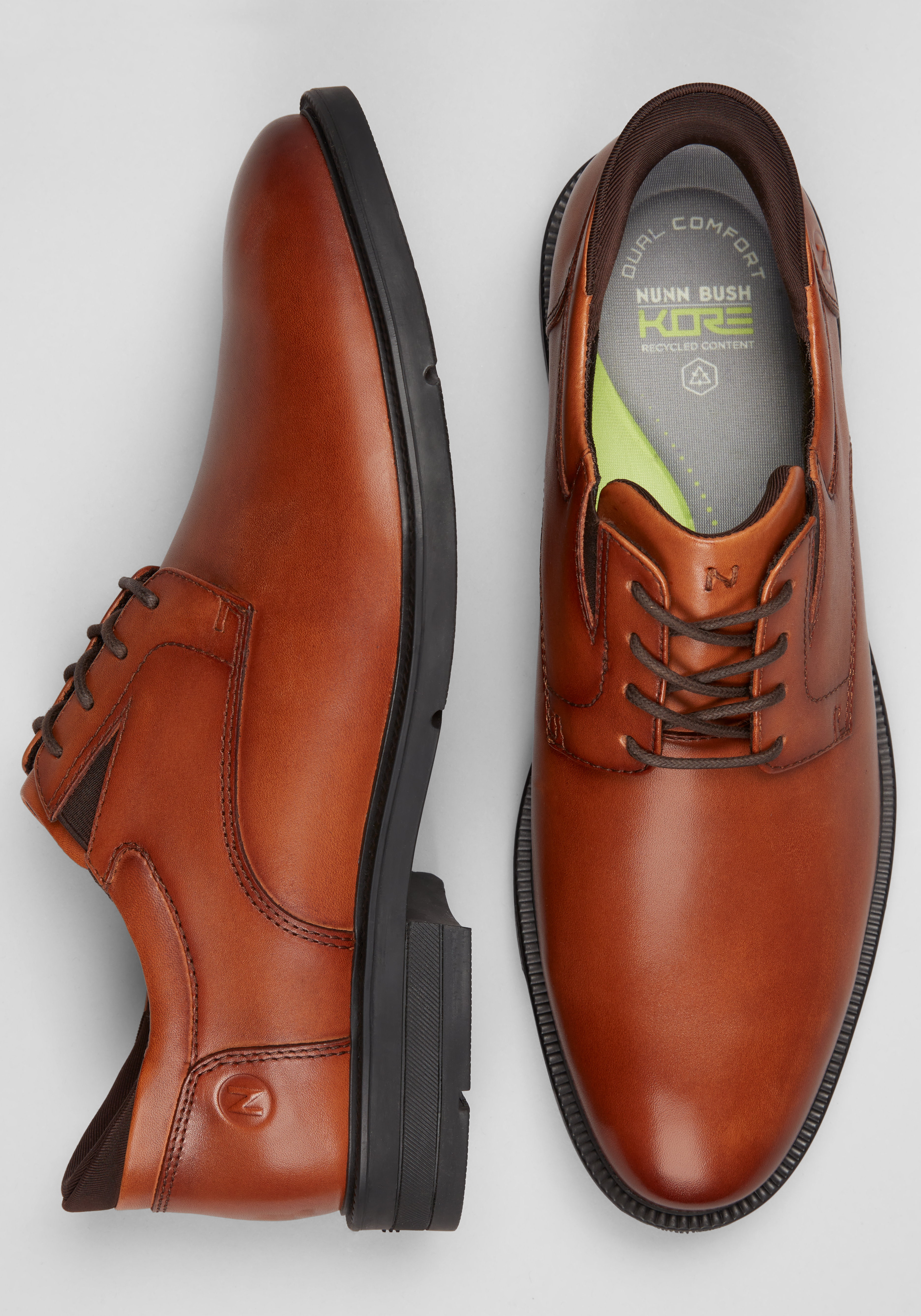 Men's Shoes, Nunn Bush Kore EZ Icon Plain Toe Oxfords - Jos A Bank
