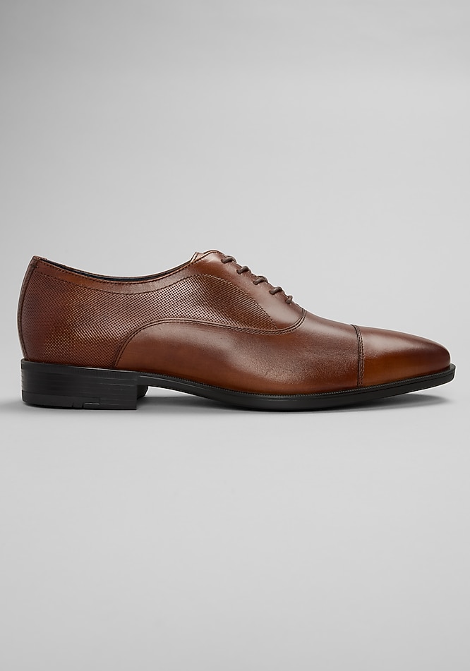 Johnston & Murphy Mills Perfed Cap Toe Oxfords - Johnston & Murphy