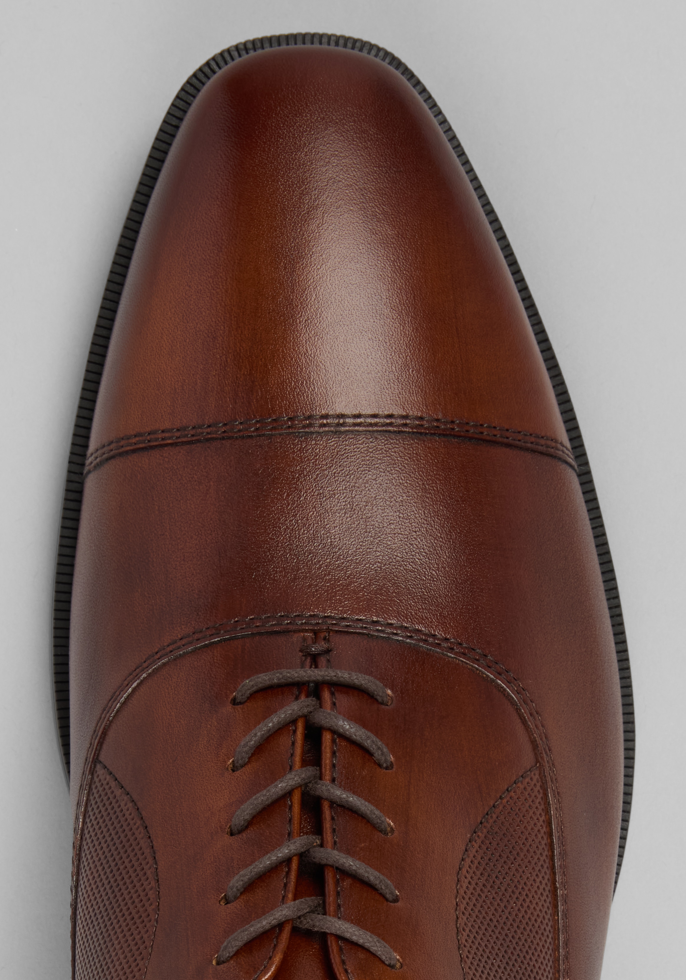 Johnston & Murphy Mills Perfed Cap Toe Oxfords