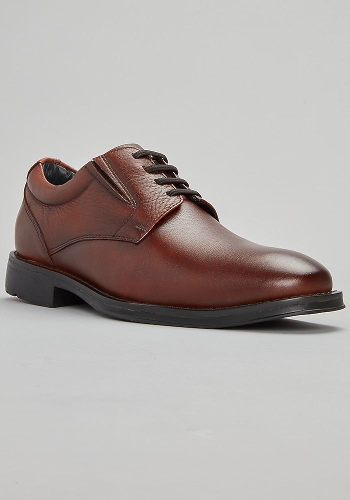 Belvedere Men's Cruz Plain Toe Dress Shoes (Ant Cognac)