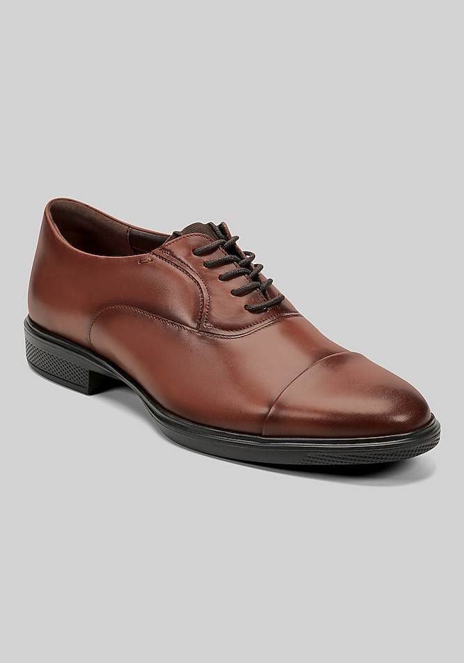 brown rockport dress shoes Rockport Men's World Tour Classic Brown Tumbled, Size 14 main image 0