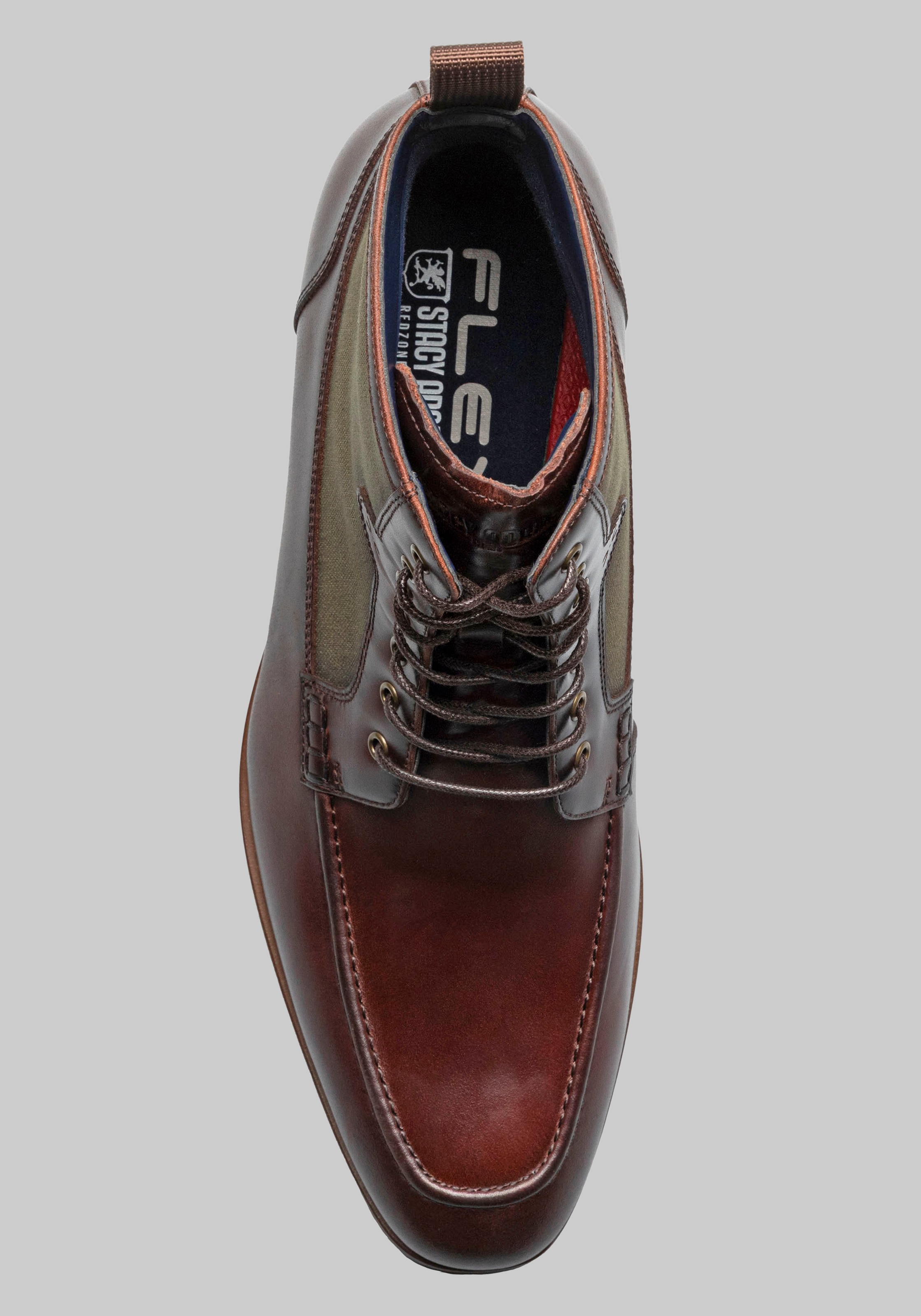 Stacy Adams Brumley Moc Toe Lace Up Boots