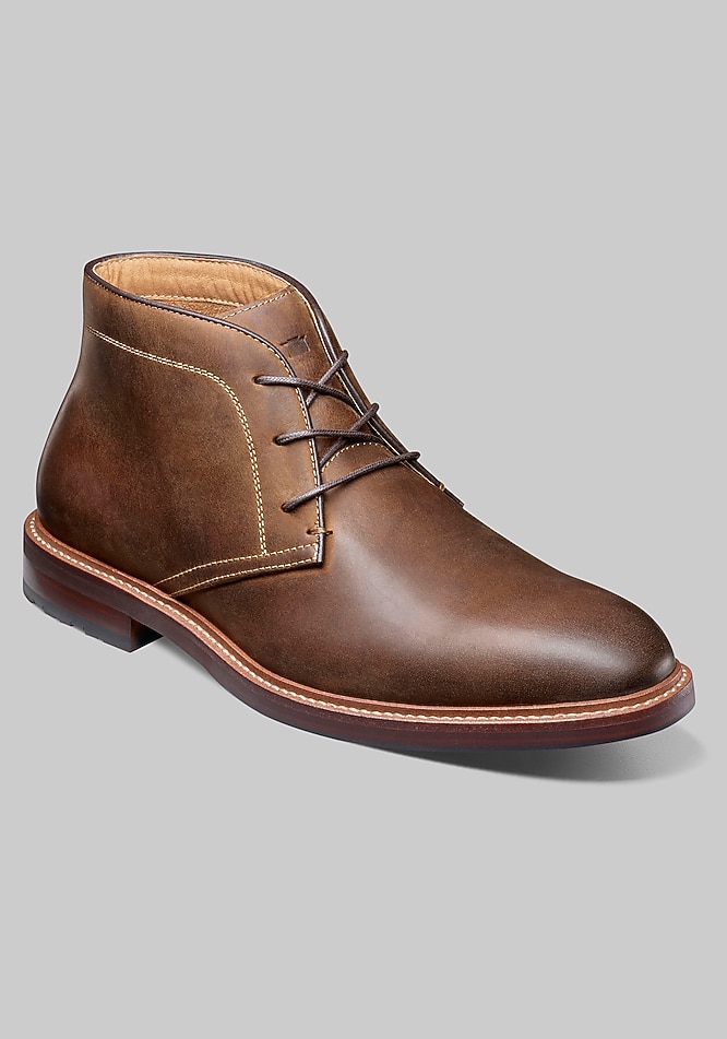 Florsheim Anthem Plain Toe Chukka Boots - Mens Clothing  display picture 2