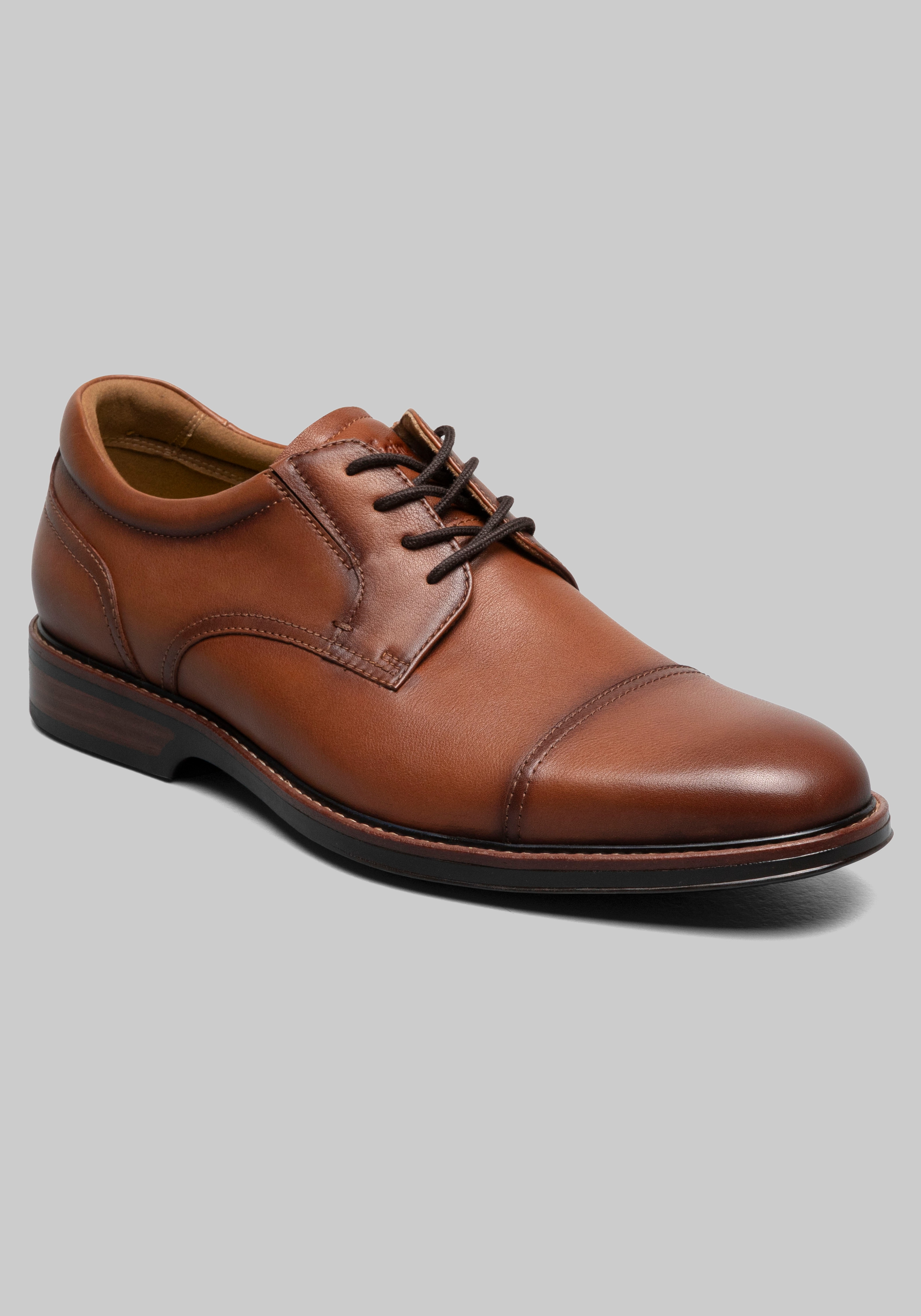 Men's Shoes, Florsheim Traveler&reg; Cap Toe Oxfords - Jos A Bank