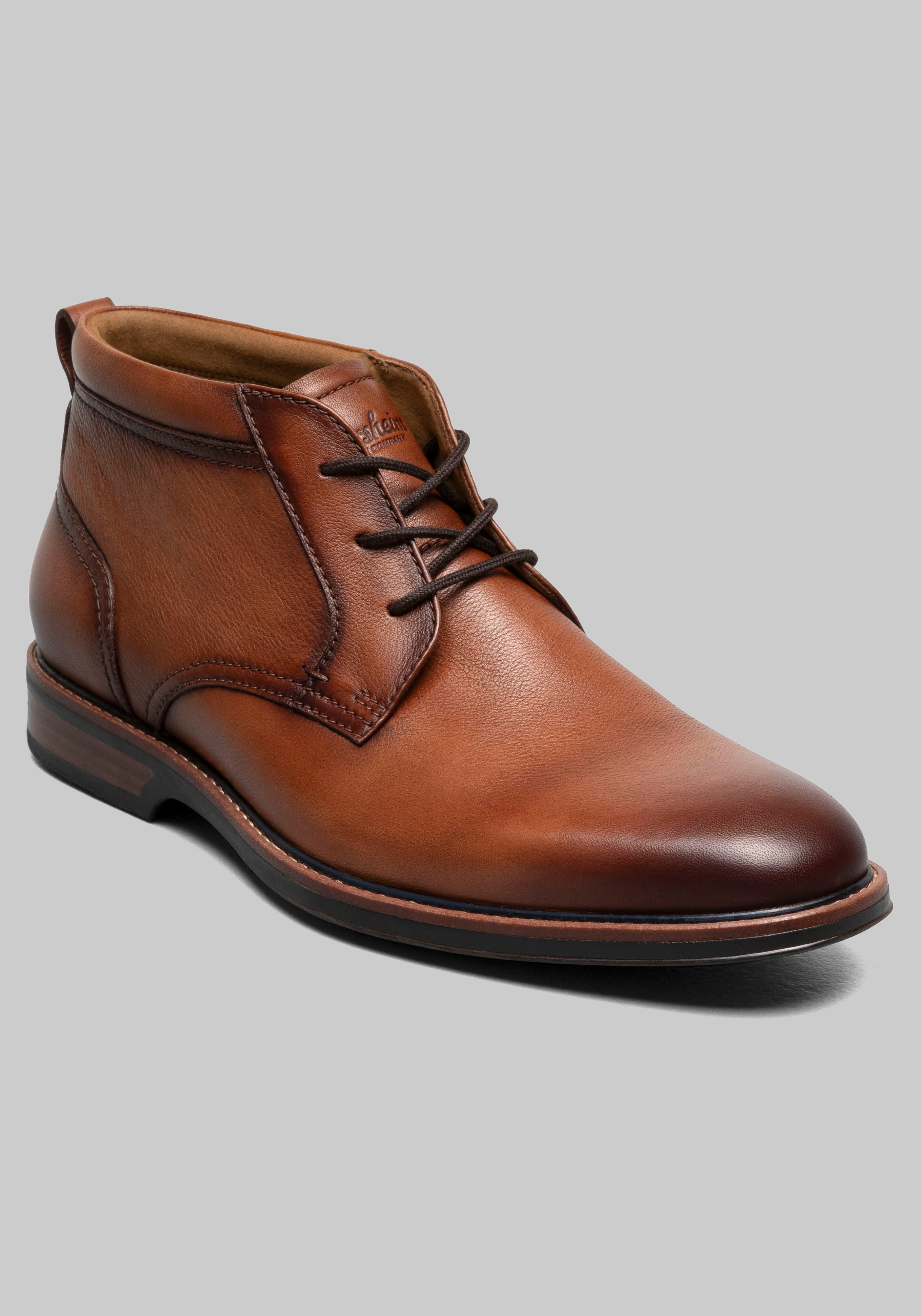 Men's Shoes, Florsheim Plain Toe Chukka Boots - Jos A Bank