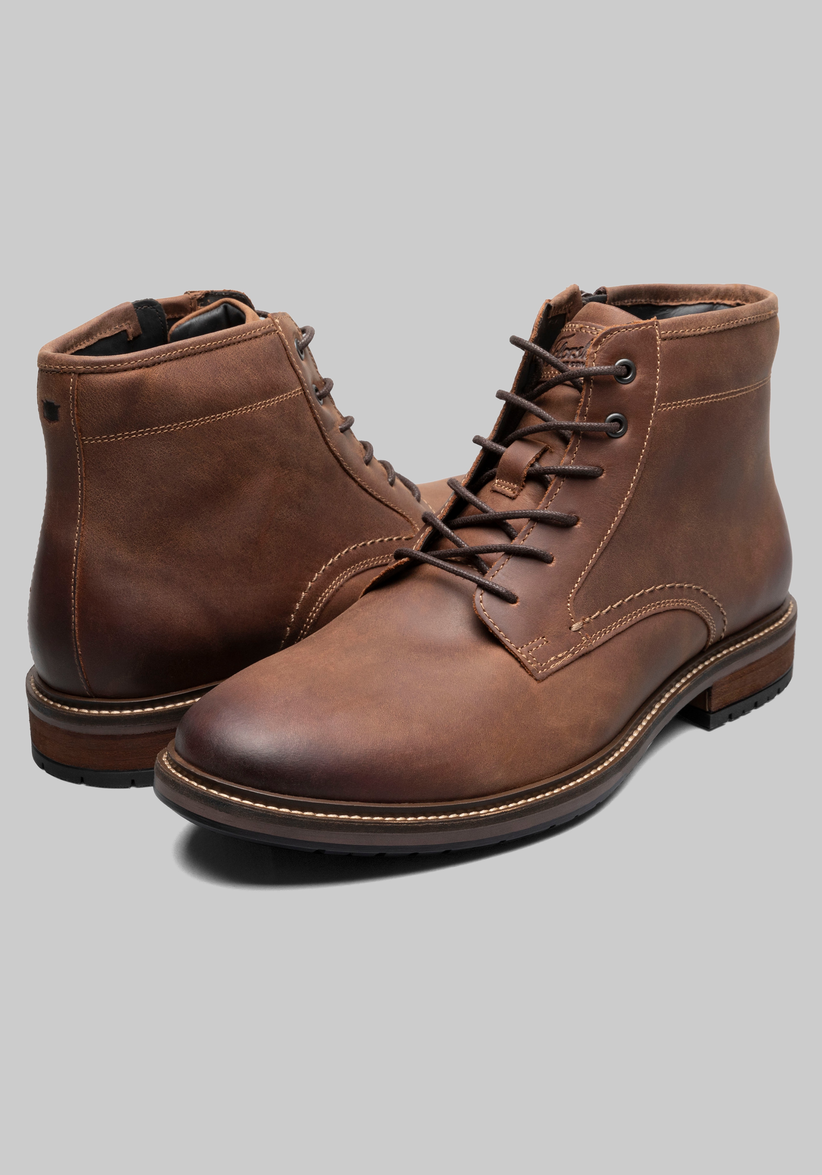 Florsheim Forge Plain Toe Lace Up Boots