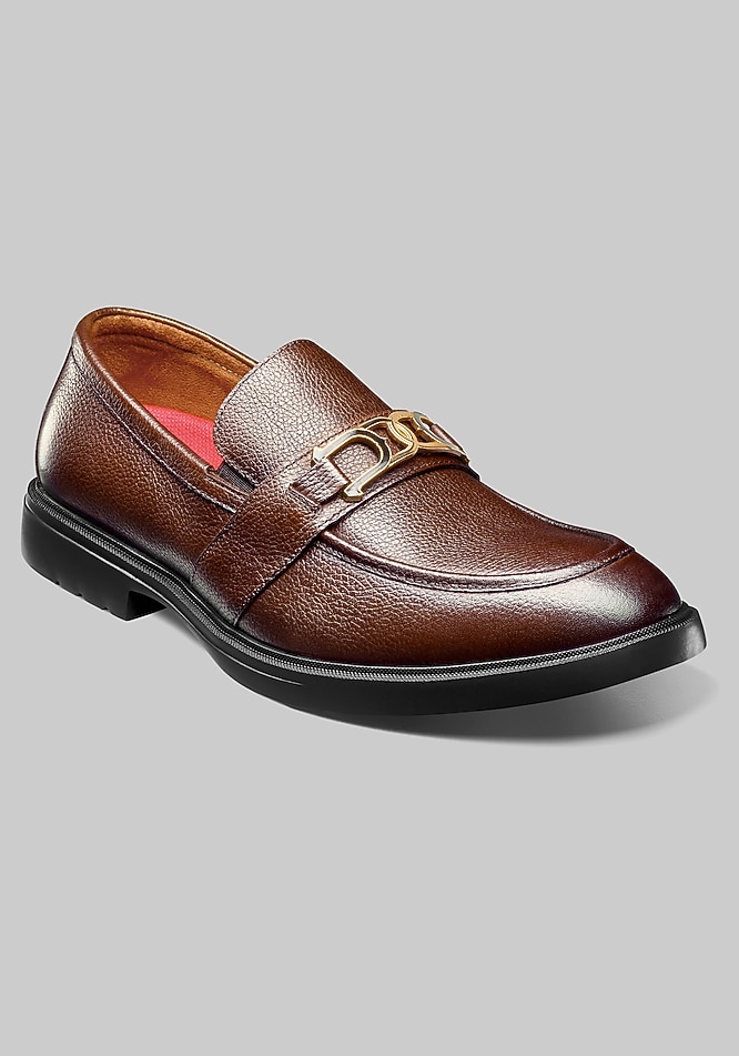 Stacy Adams Todridge Moc Toe Bit Slip On Shoes - Mens  display picture 1