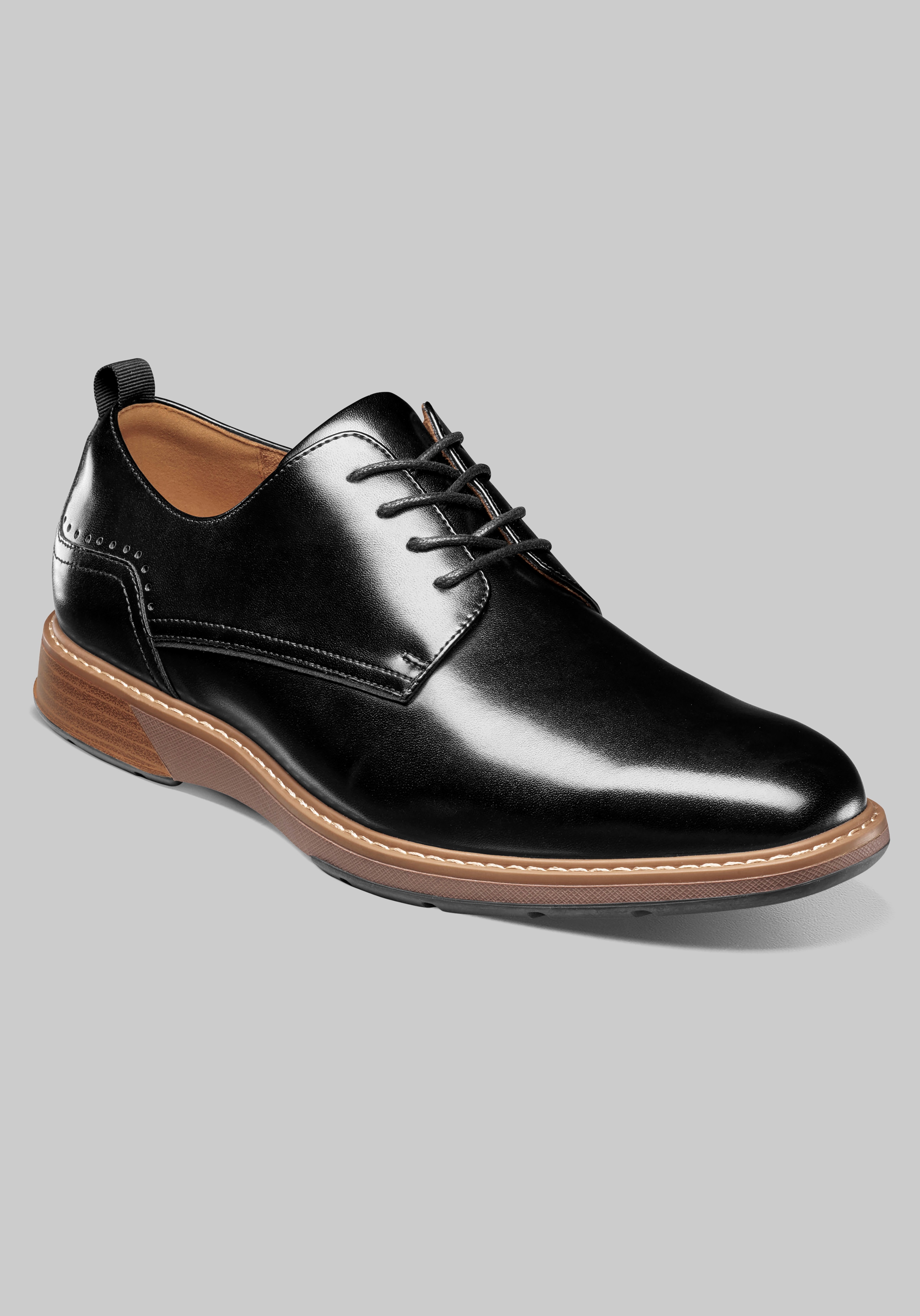 Stacy Adams Pacer Plain Toe Oxfords