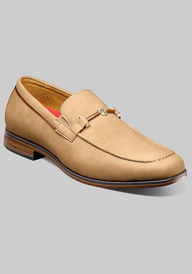 Stacy Adams Brown Loafers with Gold Detail Stacy Adams Men main image 3