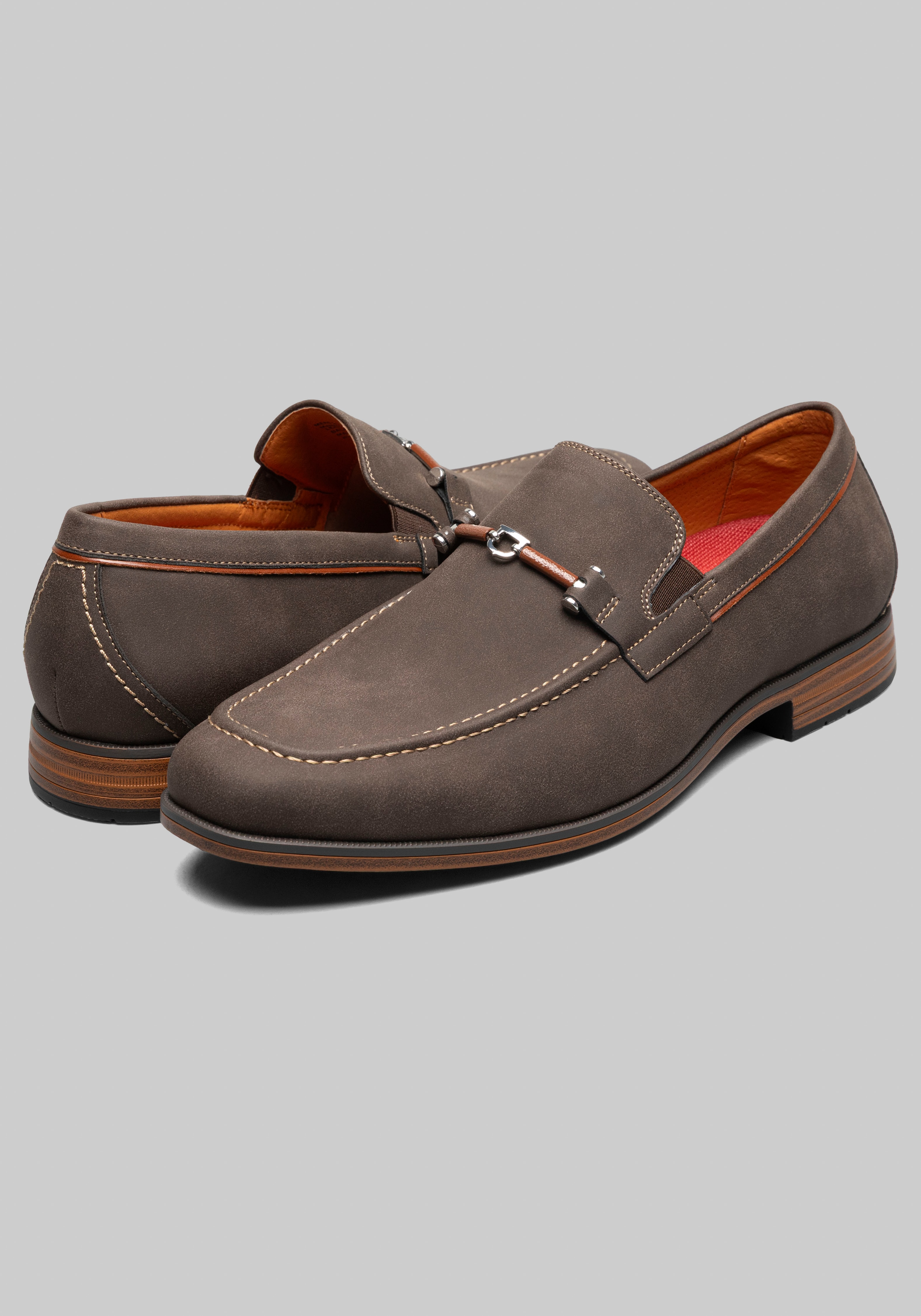 Stacy Adams Richardson Moc Toe Bit Loafers