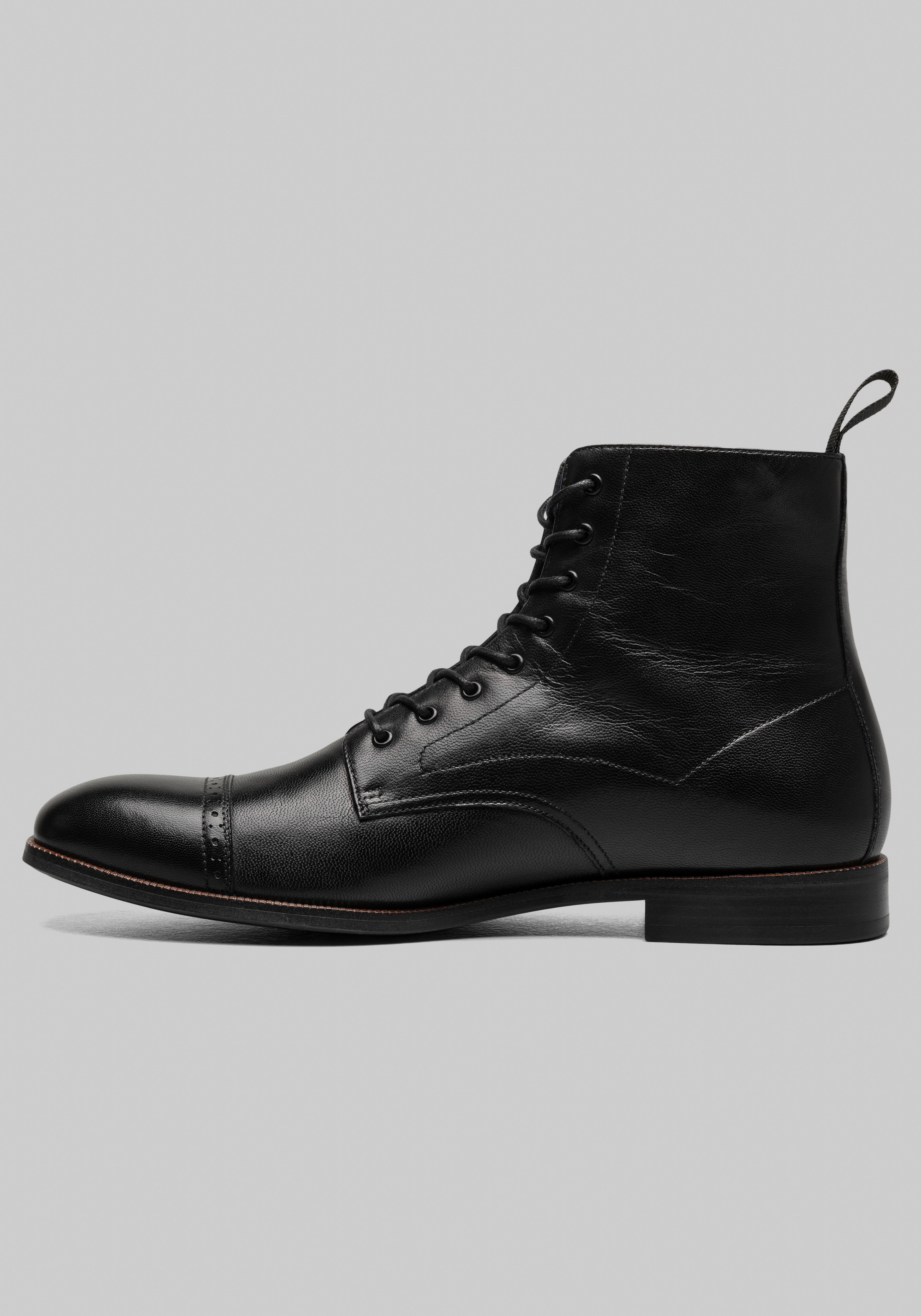 Stacy Adams Henry Cap Toe Lace Boots