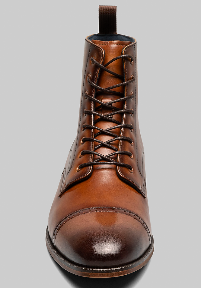 Stacy Adams Henry Cap Toe Lace Boots - Stacy Adams | Jos A Bank