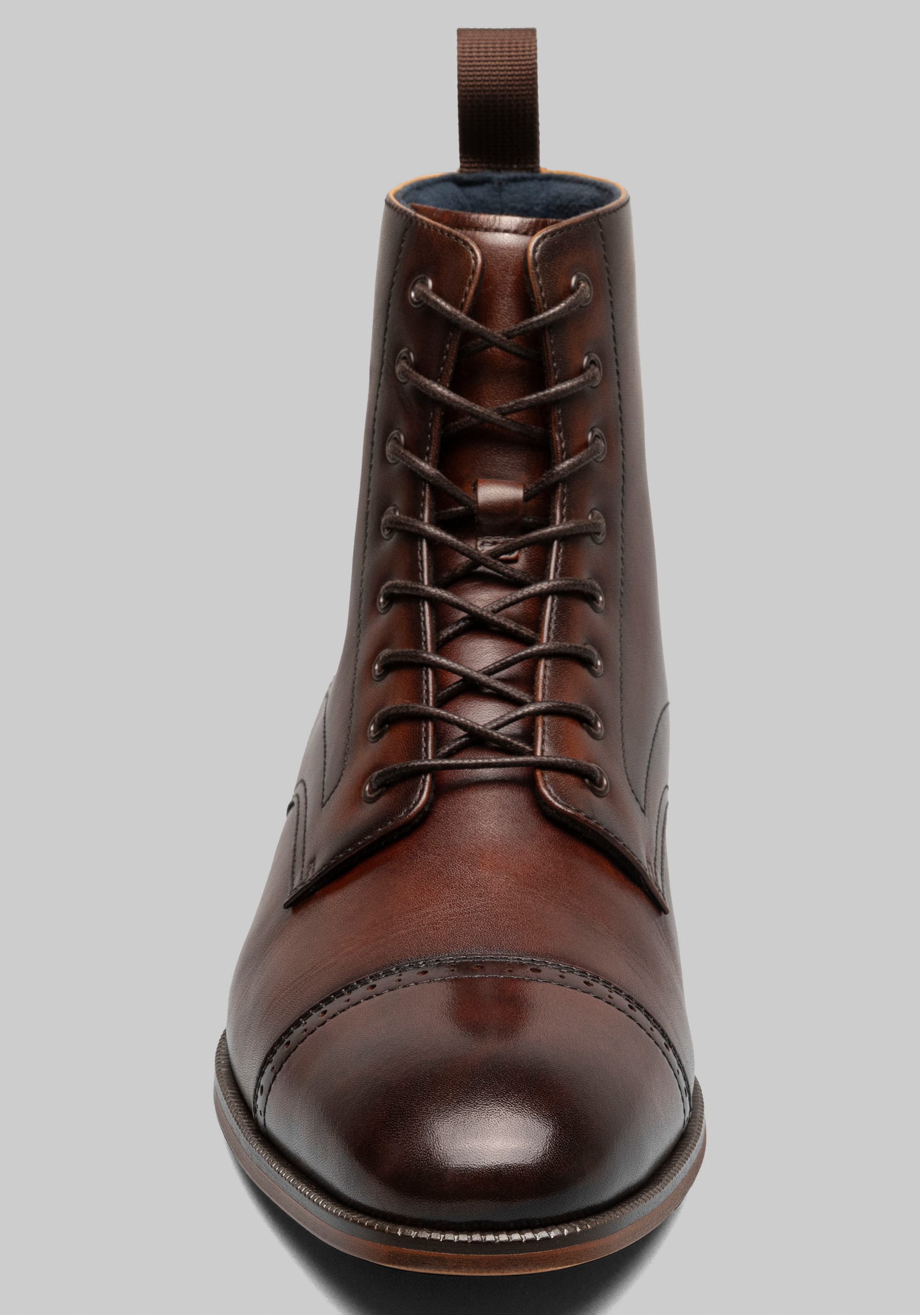 Stacy Adams Henry Cap Toe Lace Boots