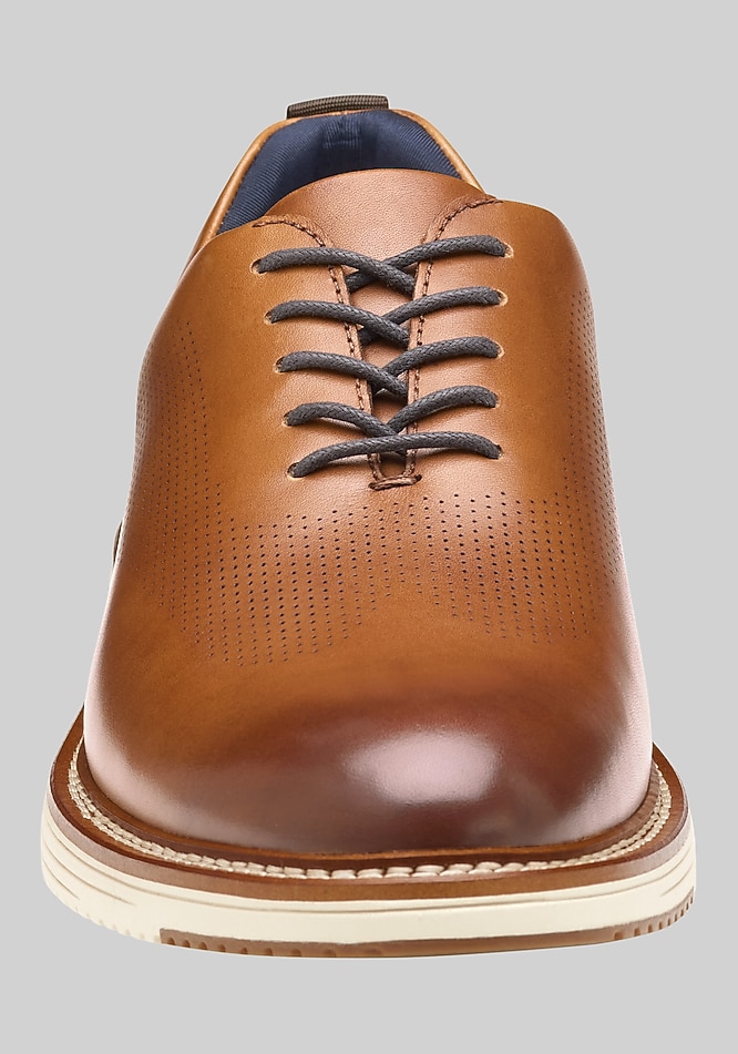 Johnston & Murphy Upton One-Piece Perfed Plain Toe - All  display picture 1