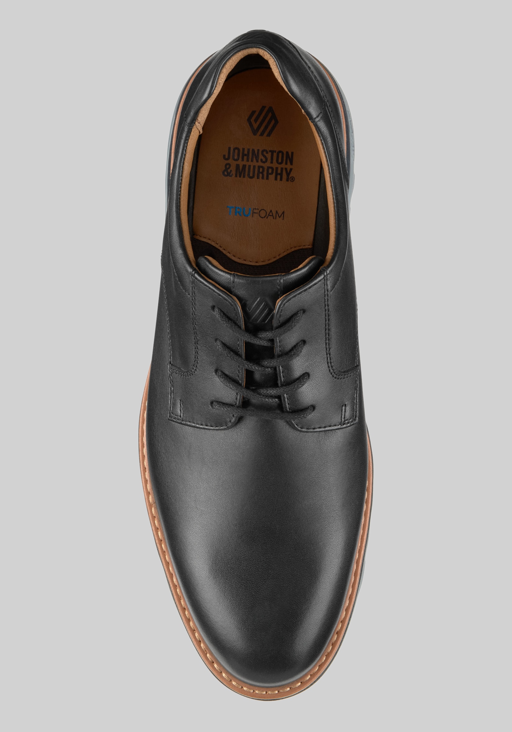 Johnston & Murphy Braxton Plain Toe Oxfords