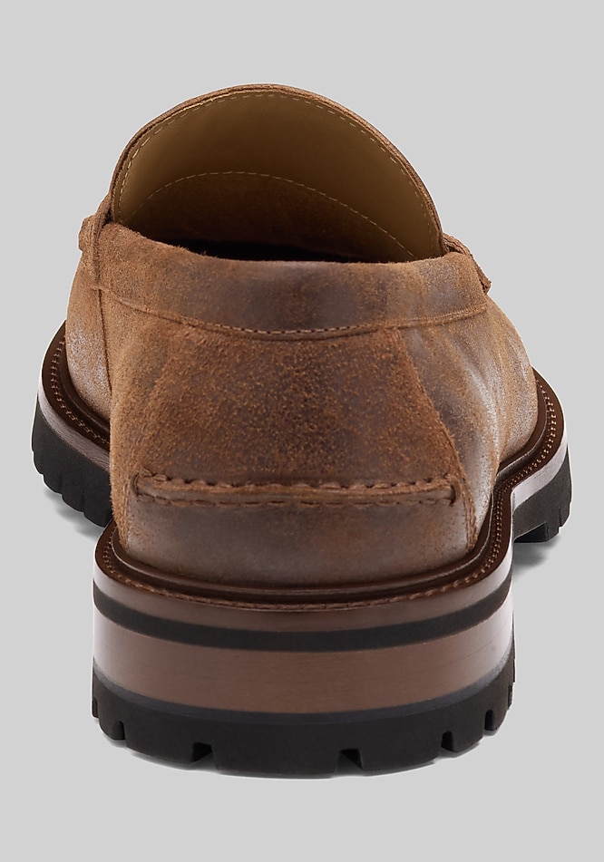 Johnston & Murphy Collier Penny Moc Toe Loafers - Johnston