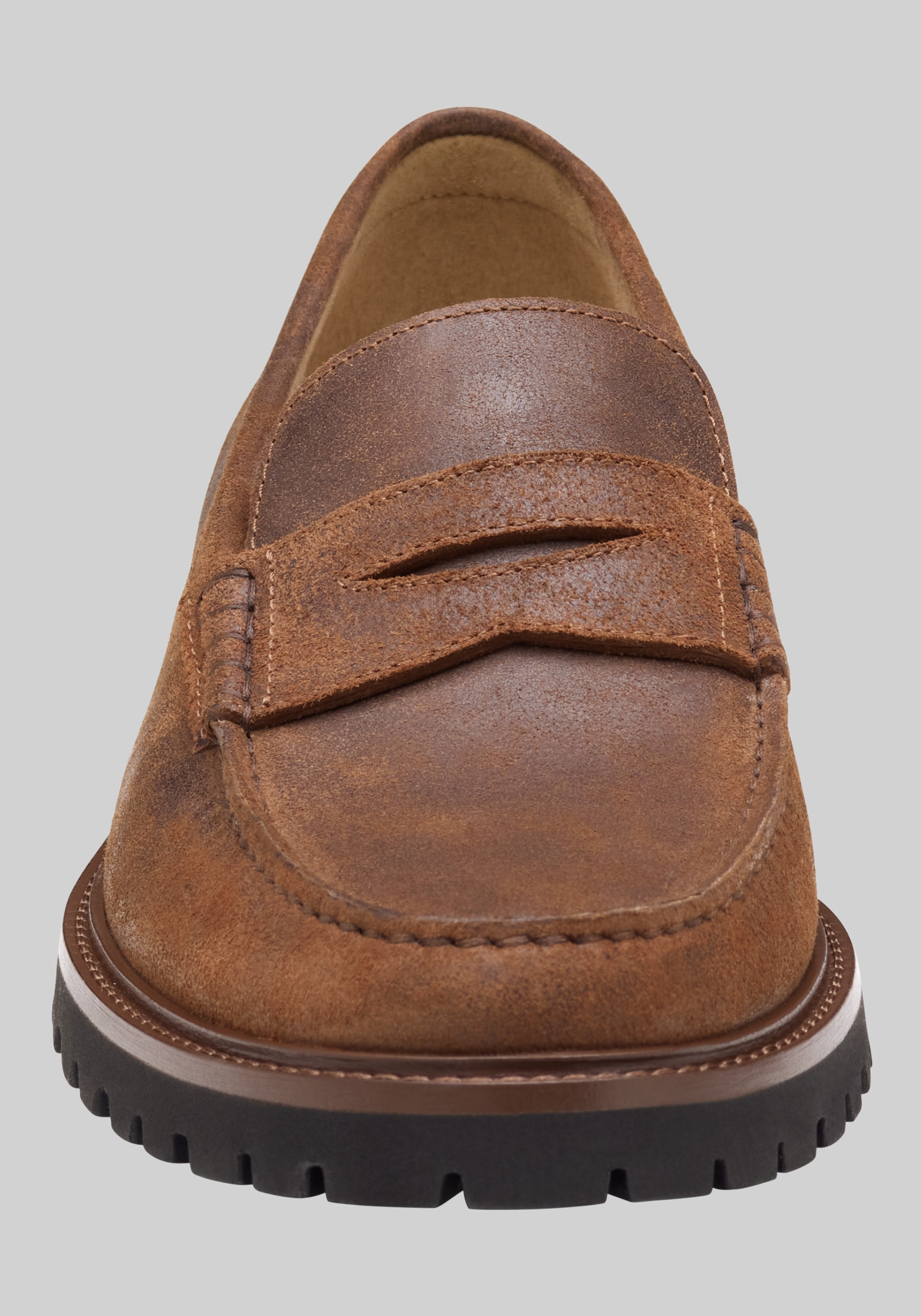 Johnston & Murphy Collier Penny Moc Toe Loafers